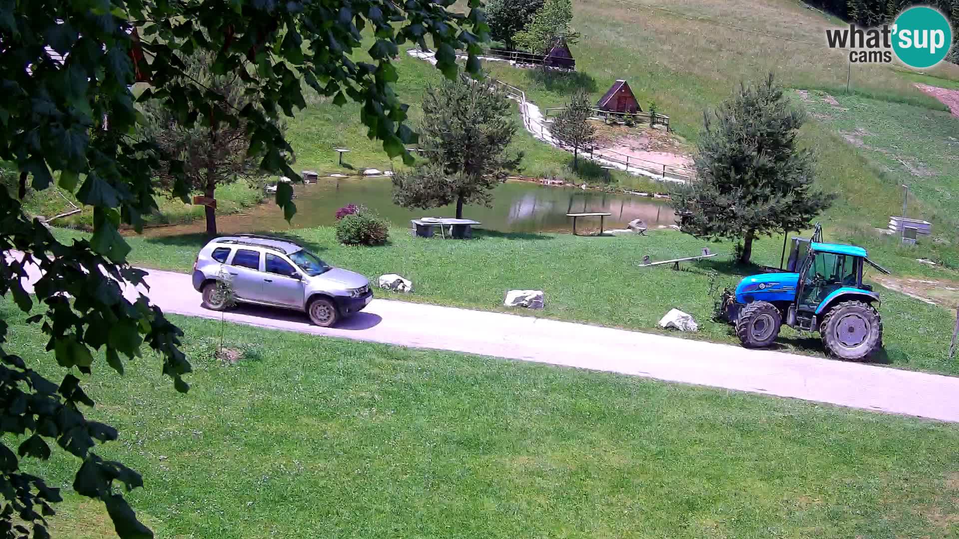 Étang à la ferme Pr’Vrhovc | Caméra en direct