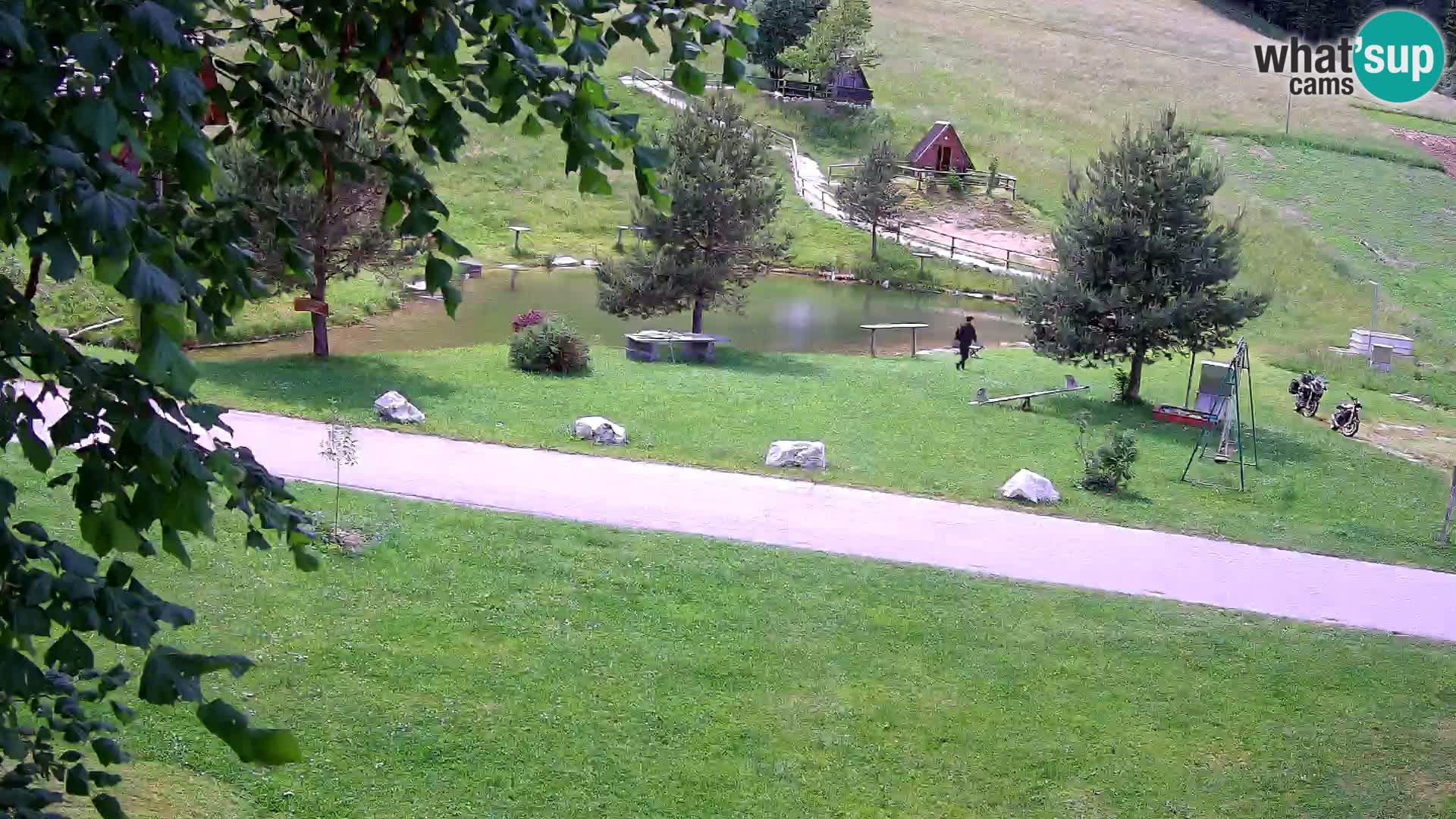 Ribnik na Domačiji Pr’Vrhovc | Spletna kamera
