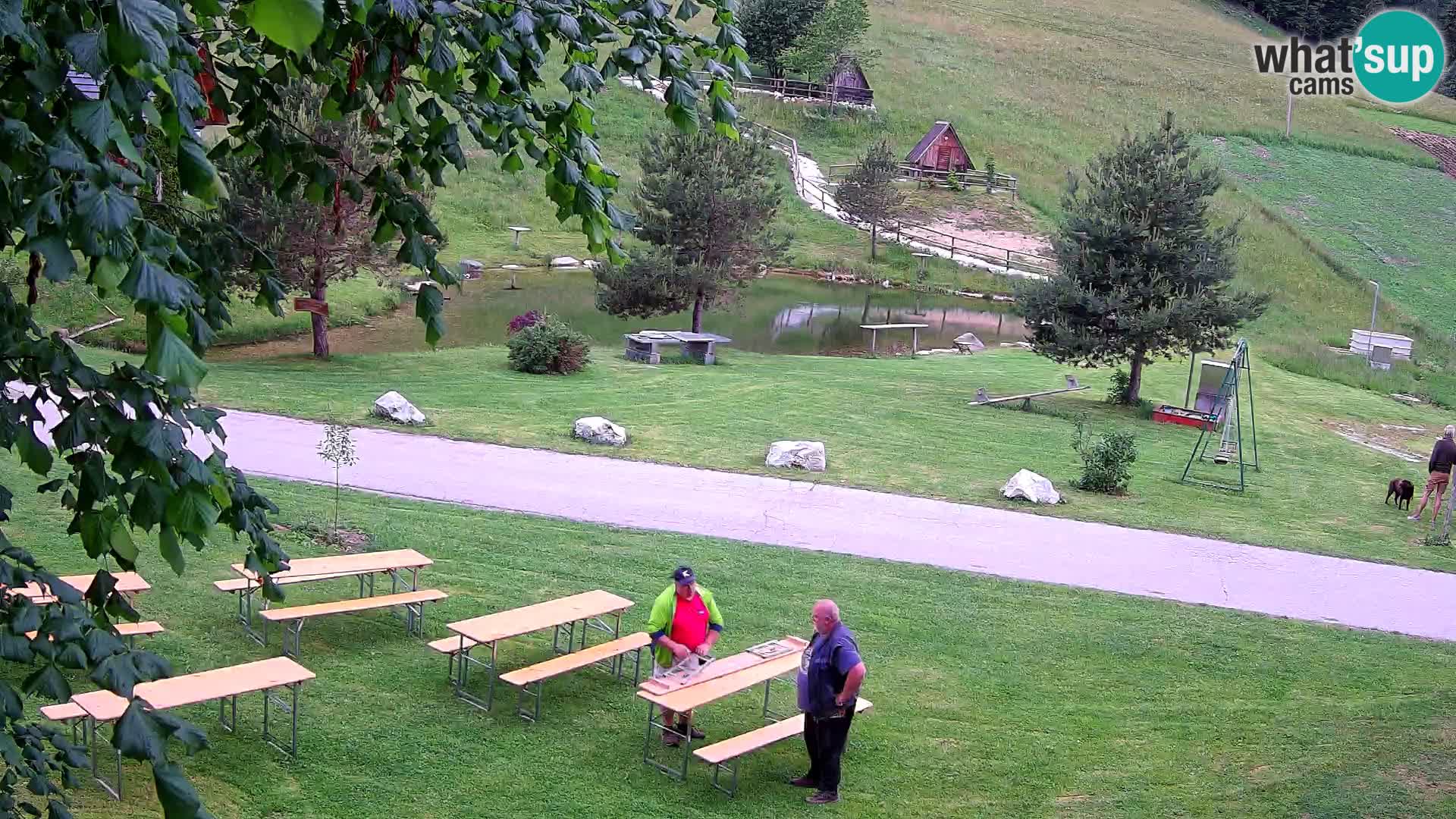 Ribnik na Domačiji Pr’Vrhovc | Spletna kamera