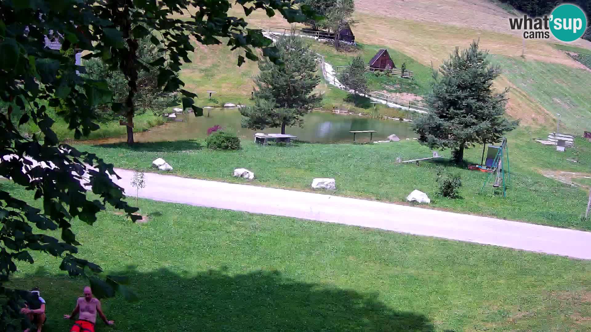Ribnik na Domačiji Pr’Vrhovc | Spletna kamera