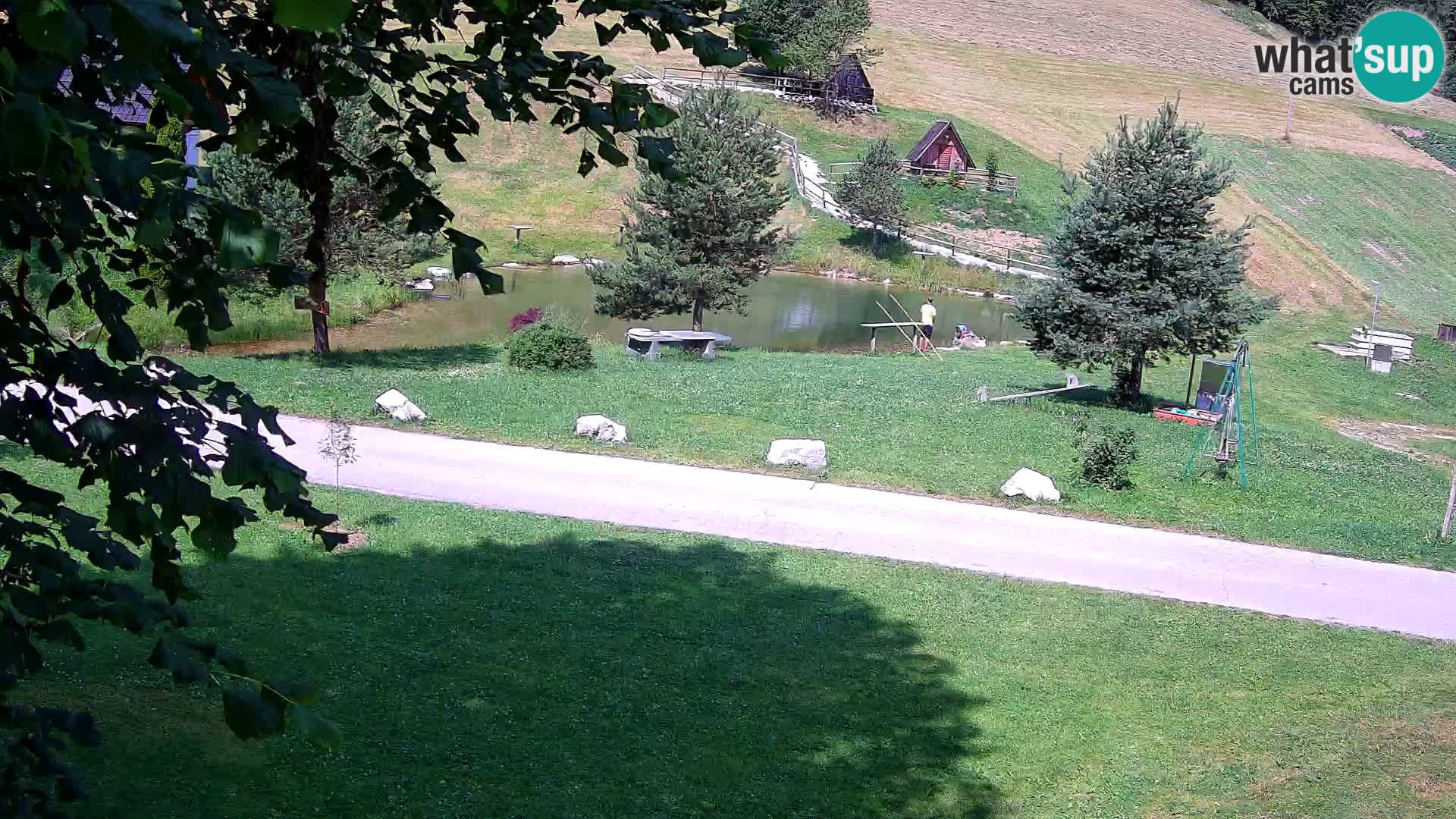Estanque en la Finca Pr’Vrhovc | Cámara web