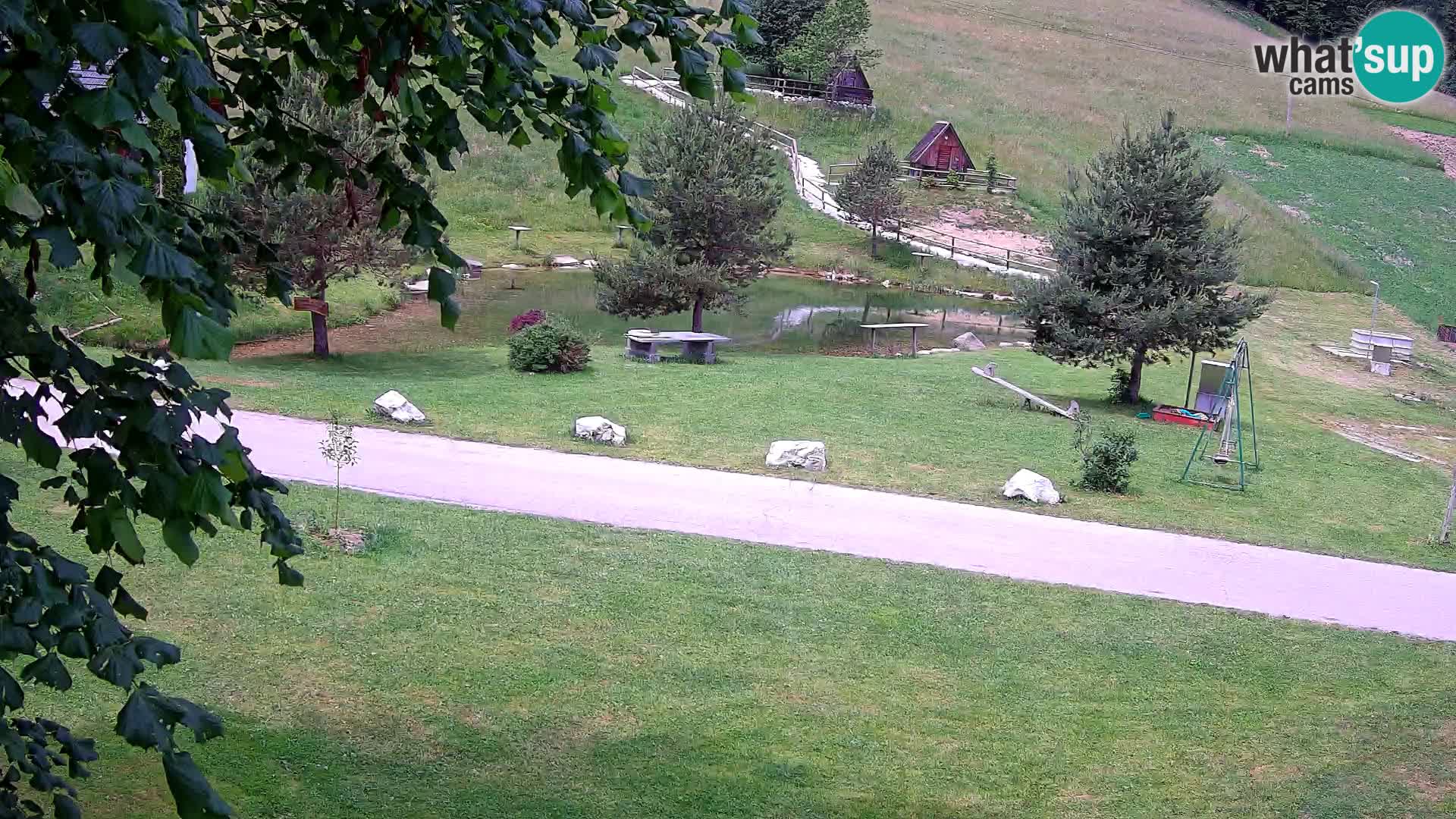 Ribnik na Domačiji Pr’Vrhovc | Spletna kamera