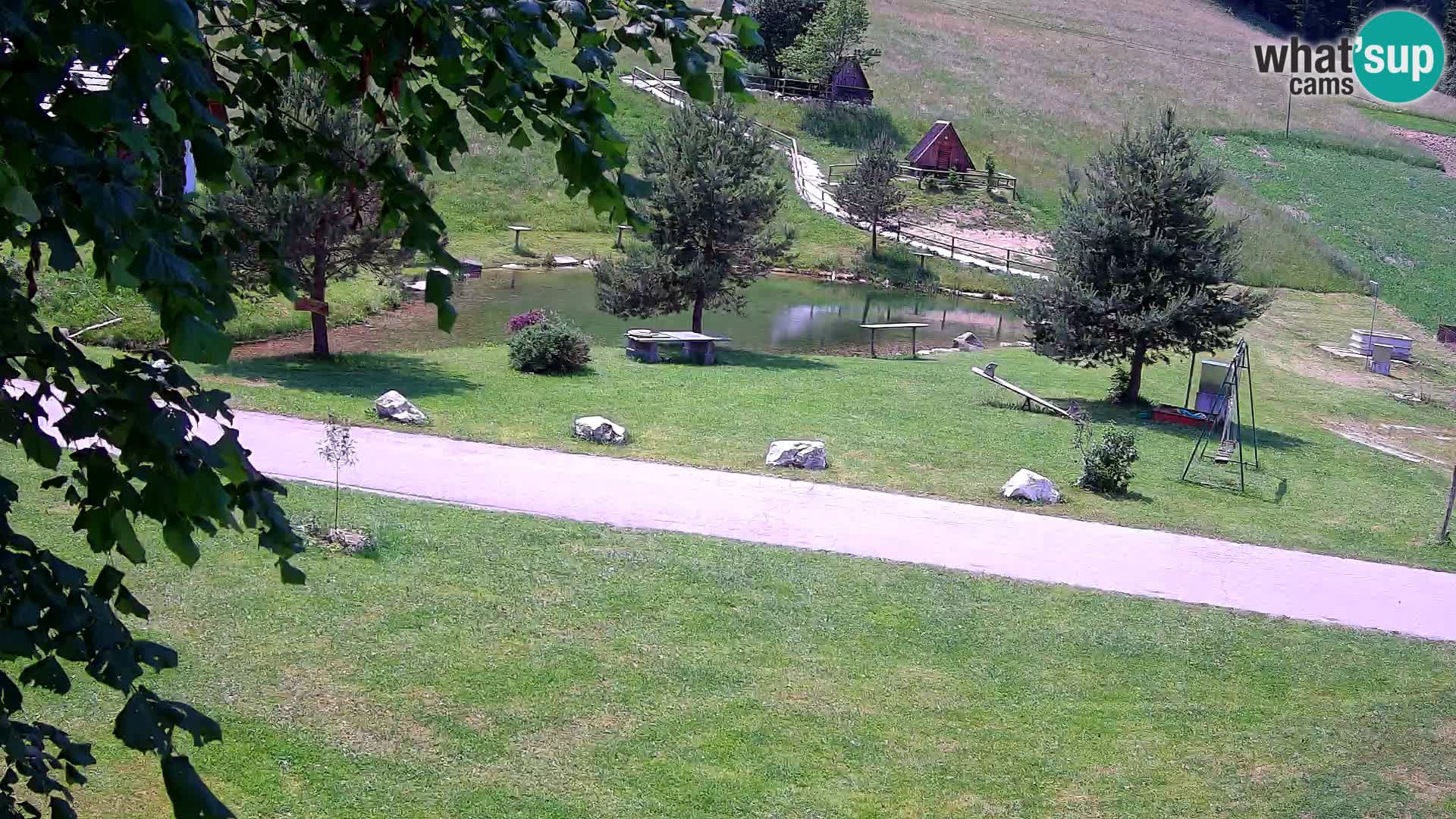 Estanque en la Finca Pr’Vrhovc | Cámara web