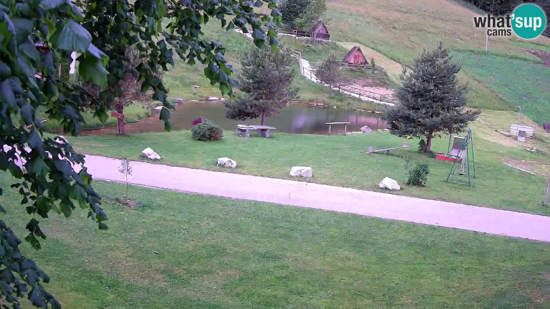 Ribnik na Domačiji Pr’Vrhovc | Spletna kamera