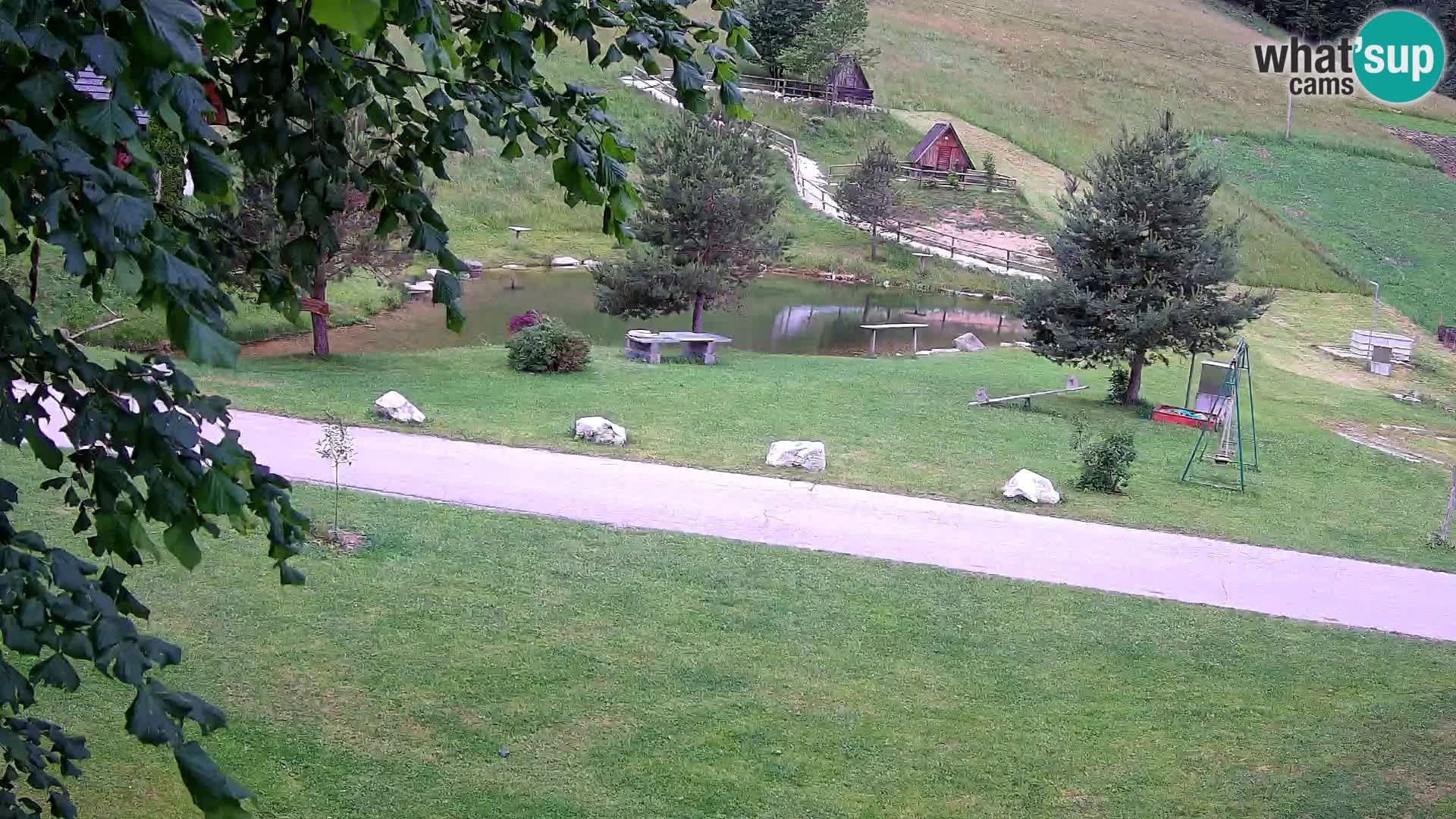 Estanque en la Finca Pr’Vrhovc | Cámara web