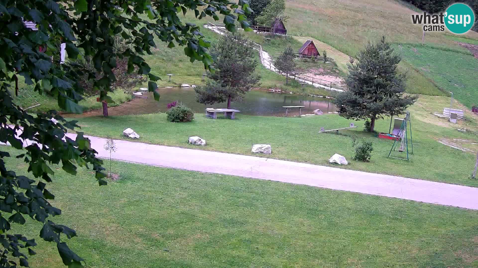 Estanque en la Finca Pr’Vrhovc | Cámara web