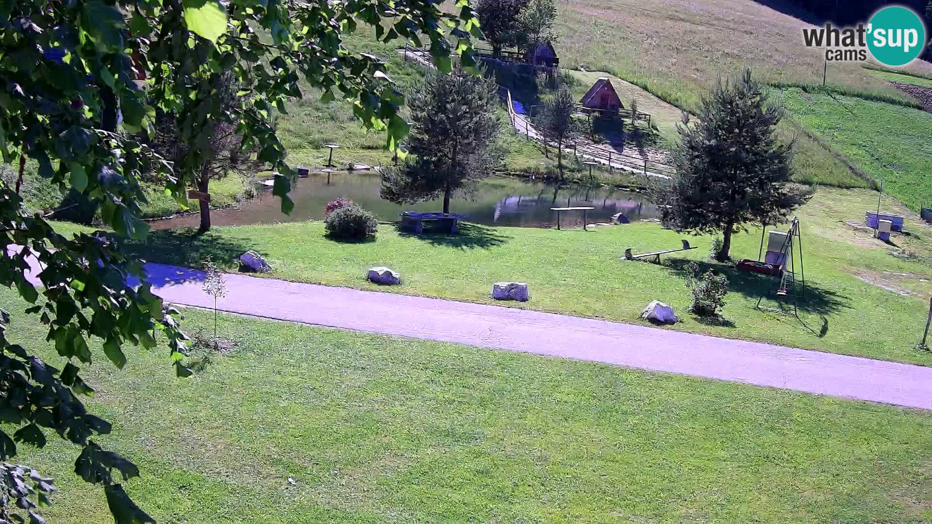 Estanque en la Finca Pr’Vrhovc | Cámara web