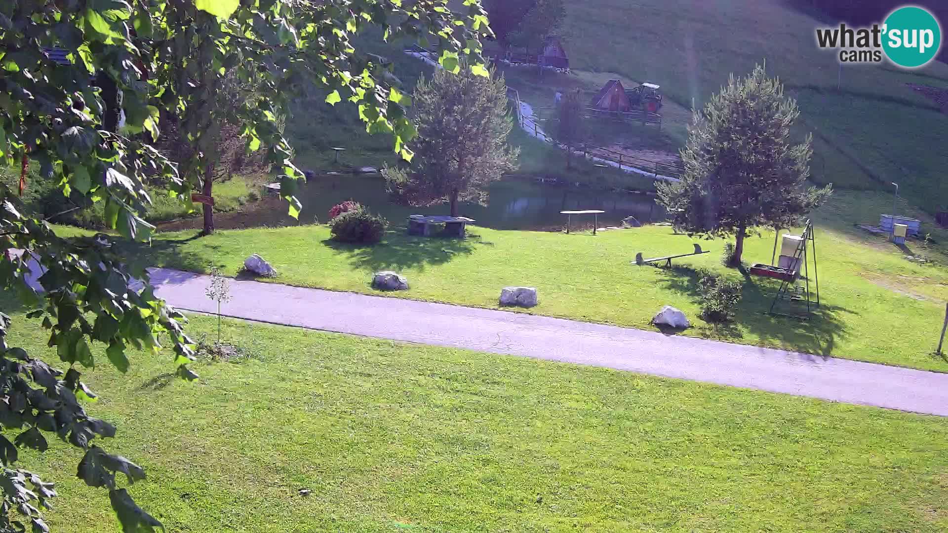 Estanque en la Finca Pr’Vrhovc | Cámara web