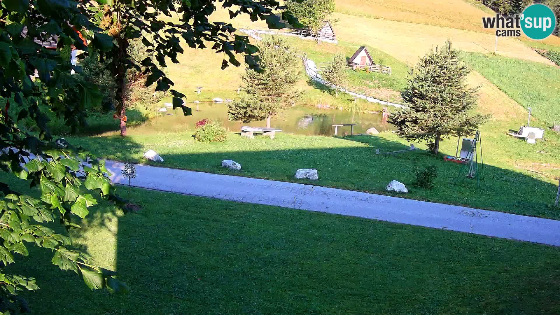 Ribnik na Domačiji Pr’Vrhovc | Spletna kamera