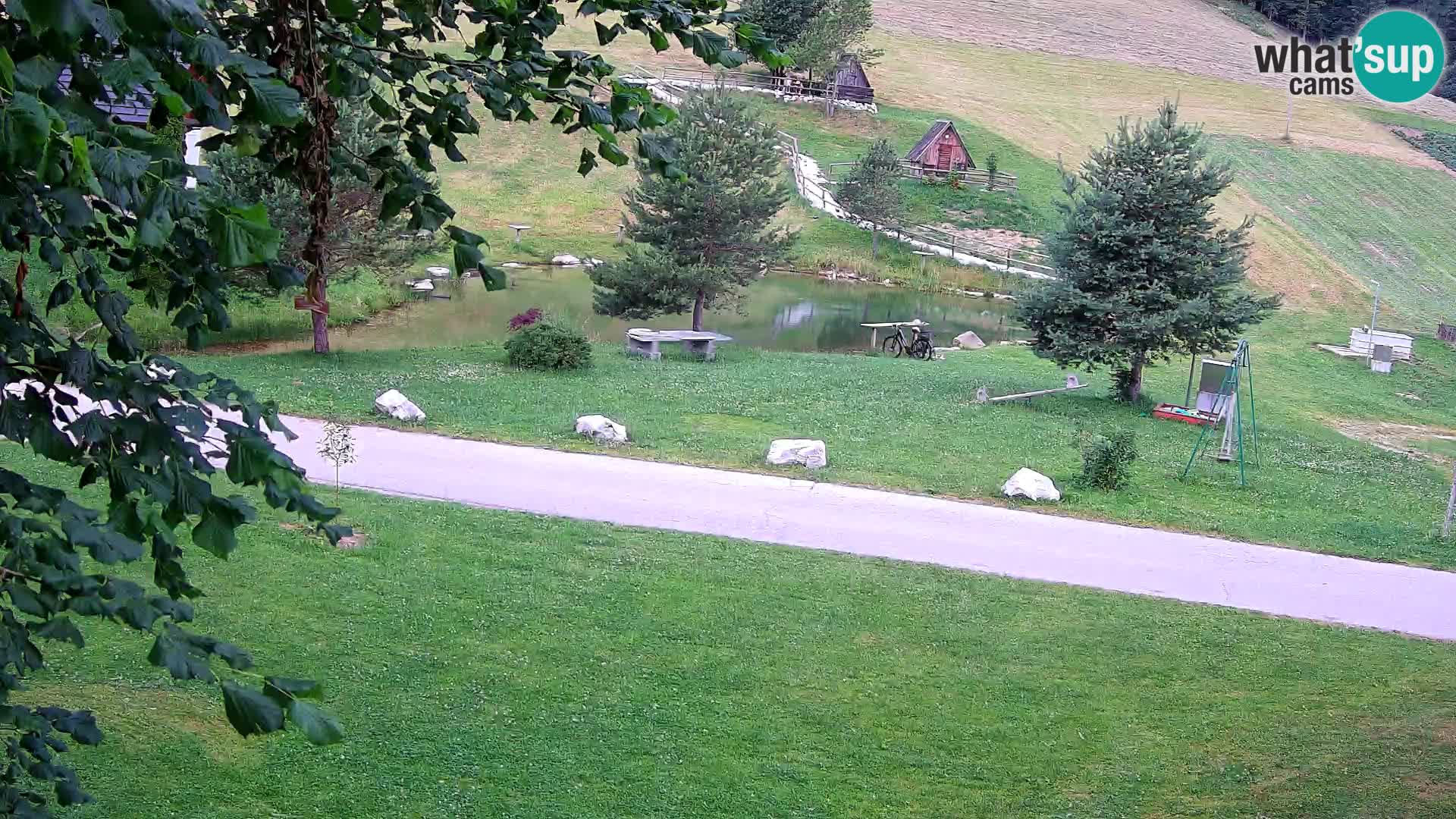 Estanque en la Finca Pr’Vrhovc | Cámara web