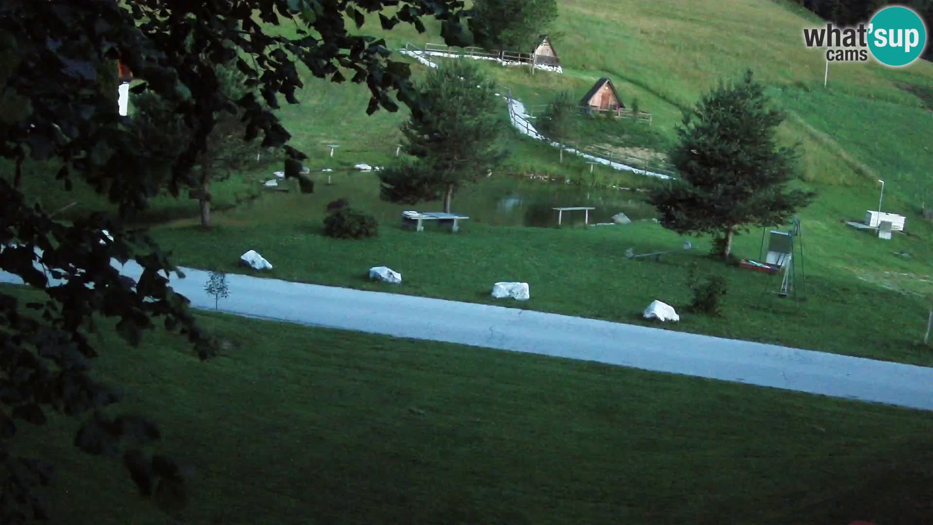Étang à la ferme Pr’Vrhovc | Caméra en direct