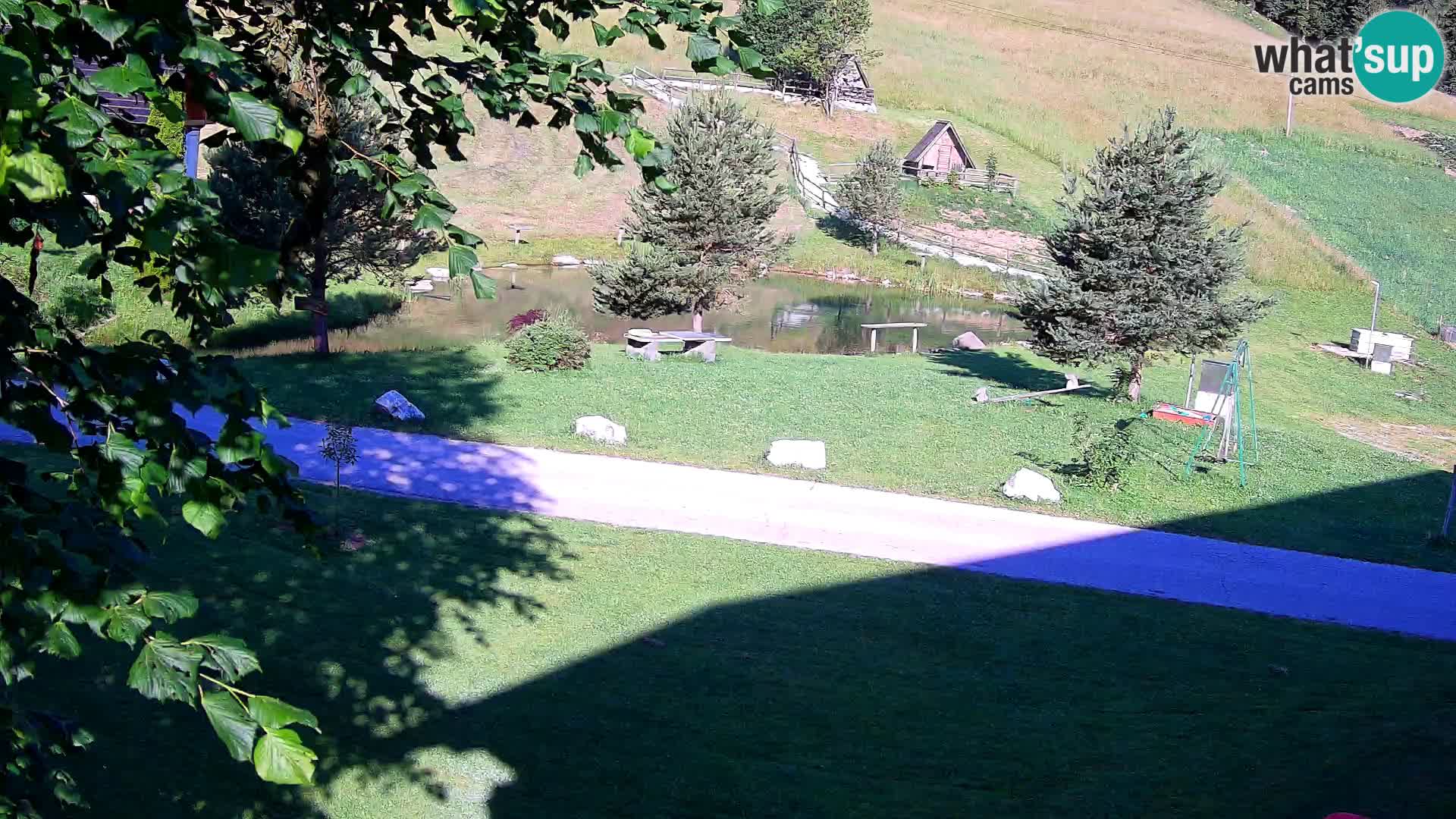 Estanque en la Finca Pr’Vrhovc | Cámara web