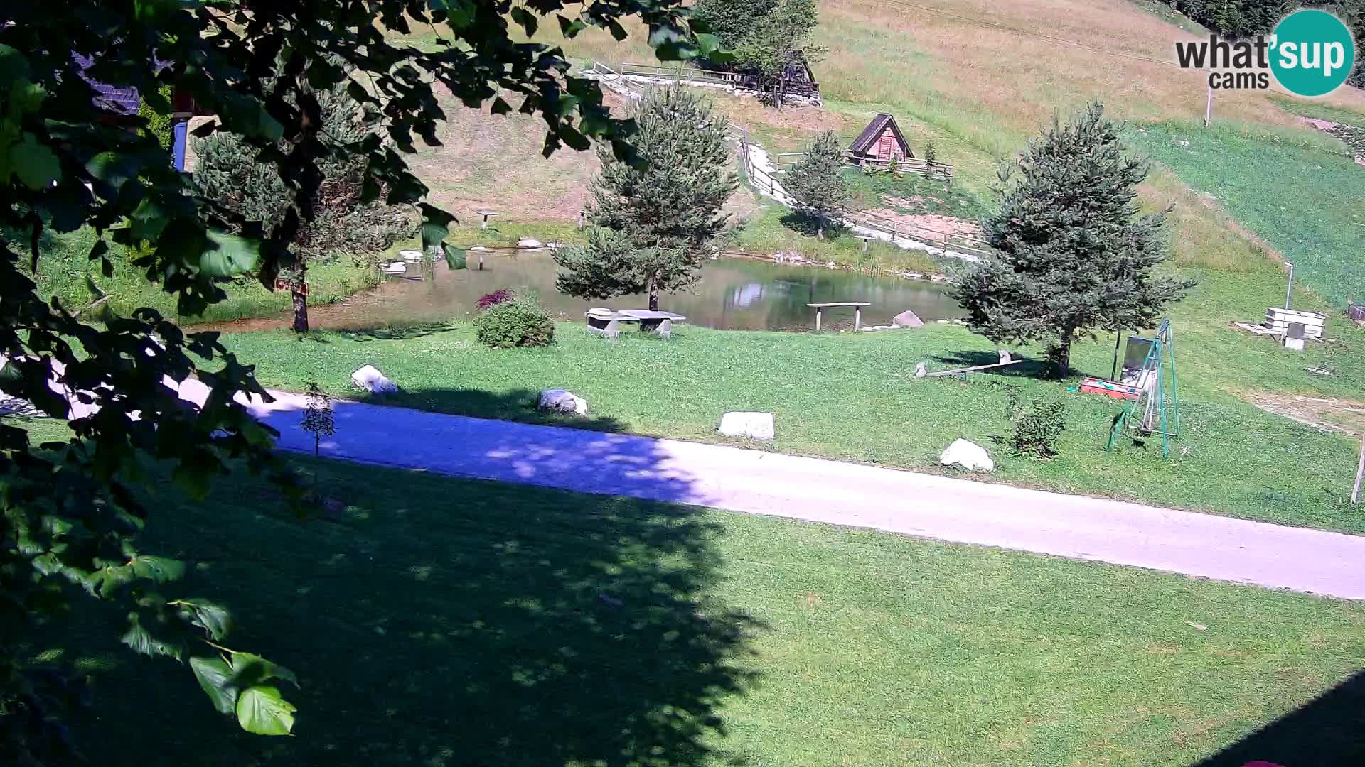 Ribnik na Domačiji Pr’Vrhovc | Spletna kamera