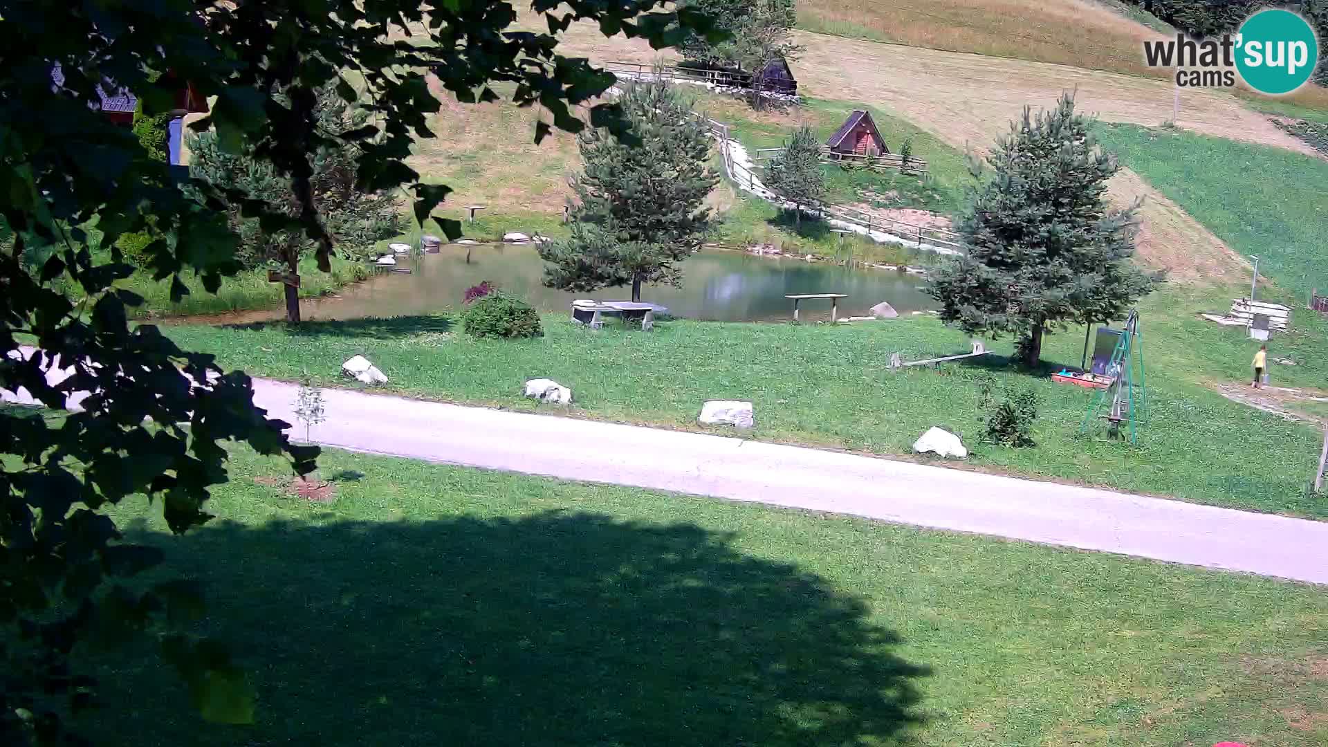 Estanque en la Finca Pr’Vrhovc | Cámara web