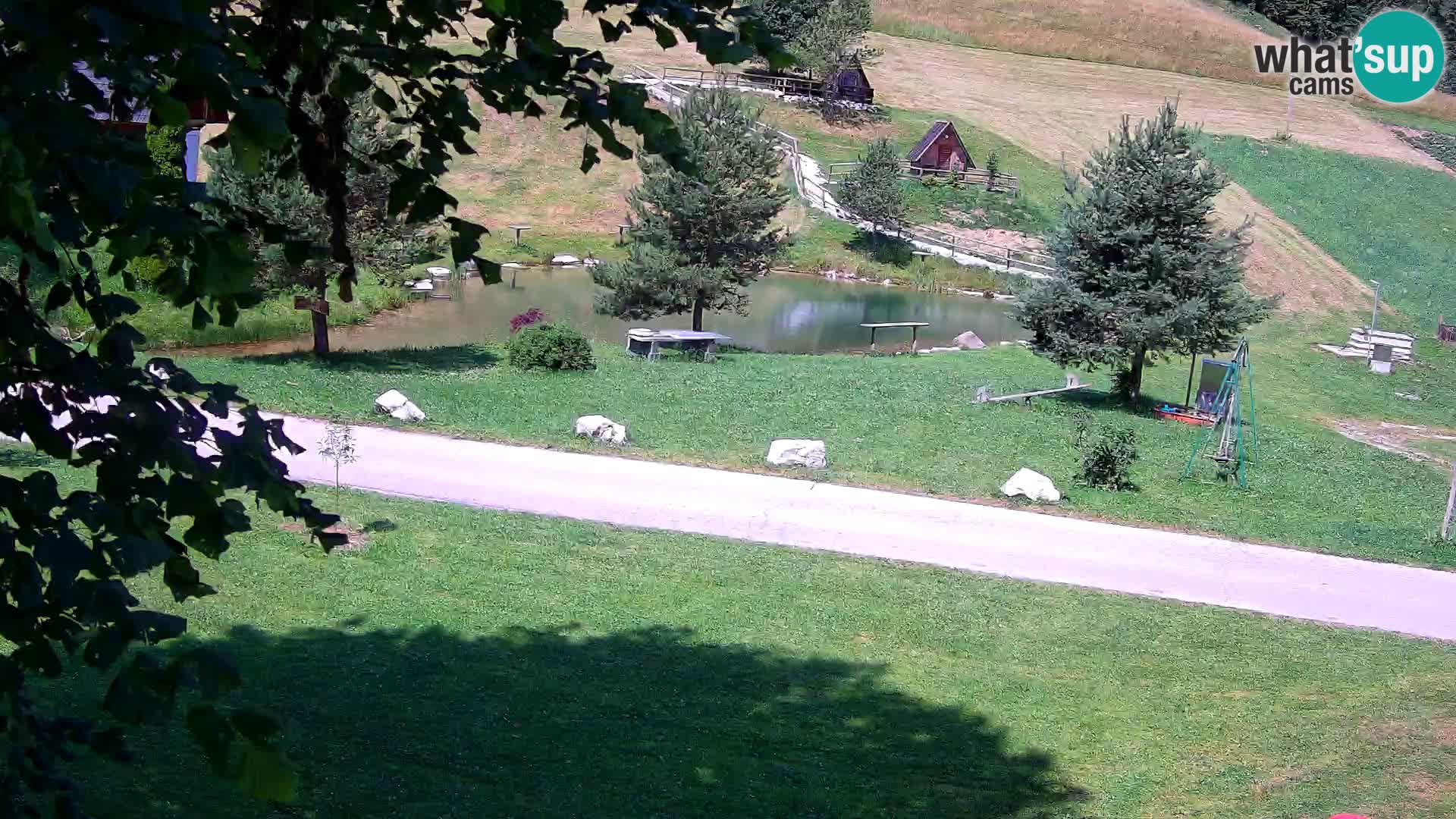 Estanque en la Finca Pr’Vrhovc | Cámara web