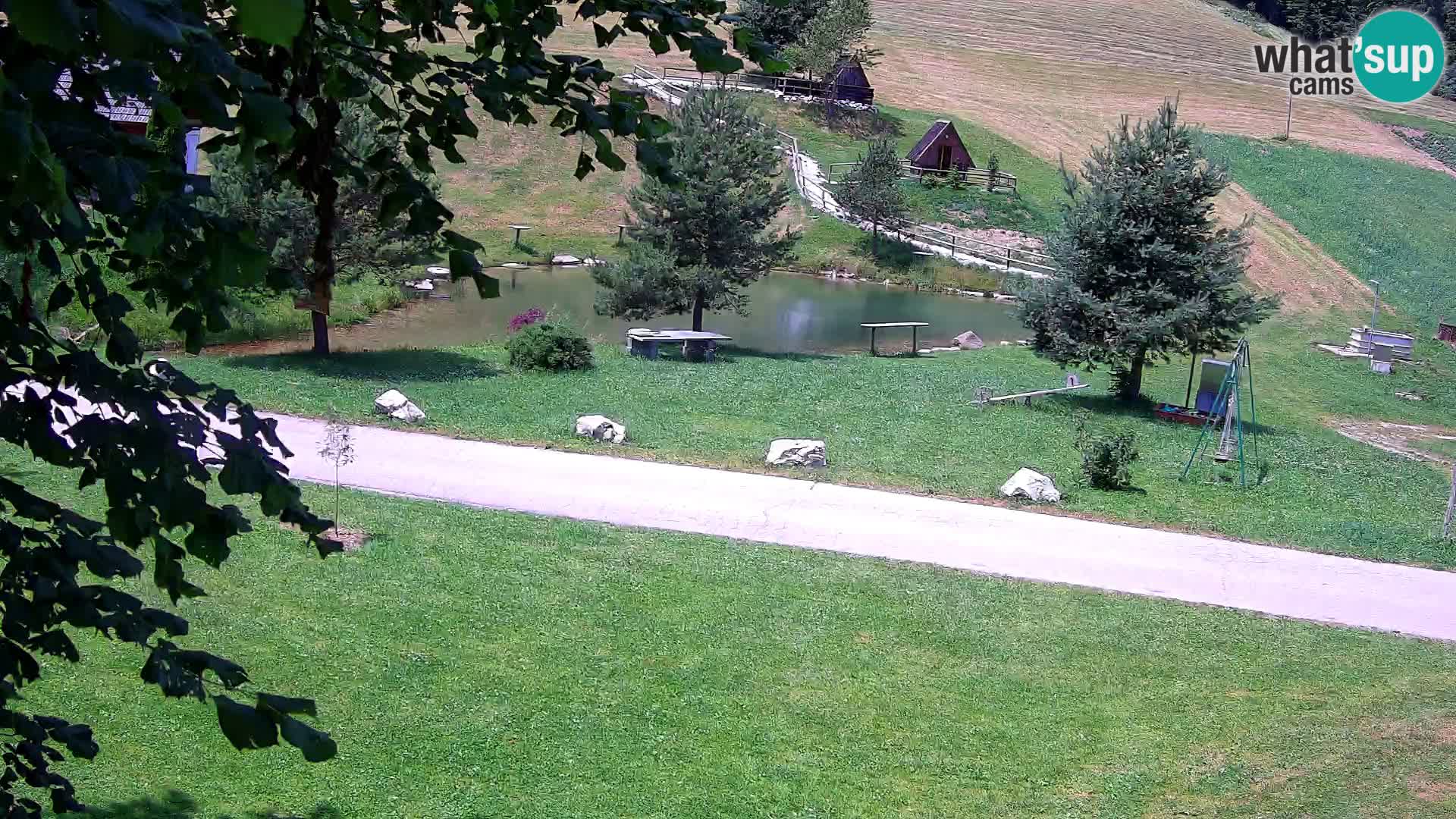 Estanque en la Finca Pr’Vrhovc | Cámara web
