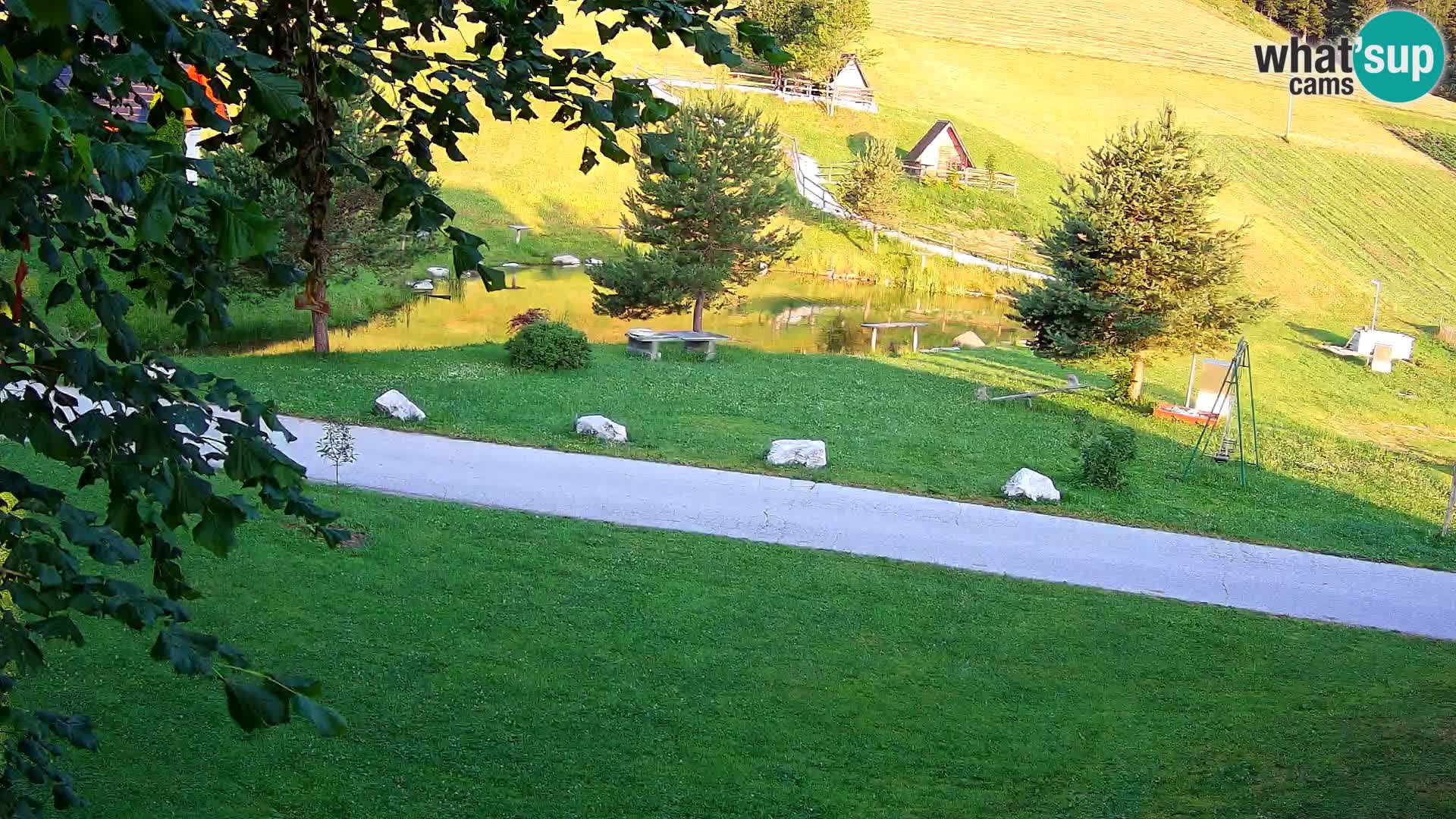 Estanque en la Finca Pr’Vrhovc | Cámara web