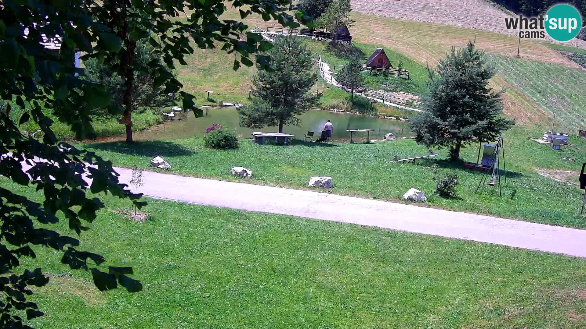 Ribnik na Domačiji Pr’Vrhovc | Spletna kamera