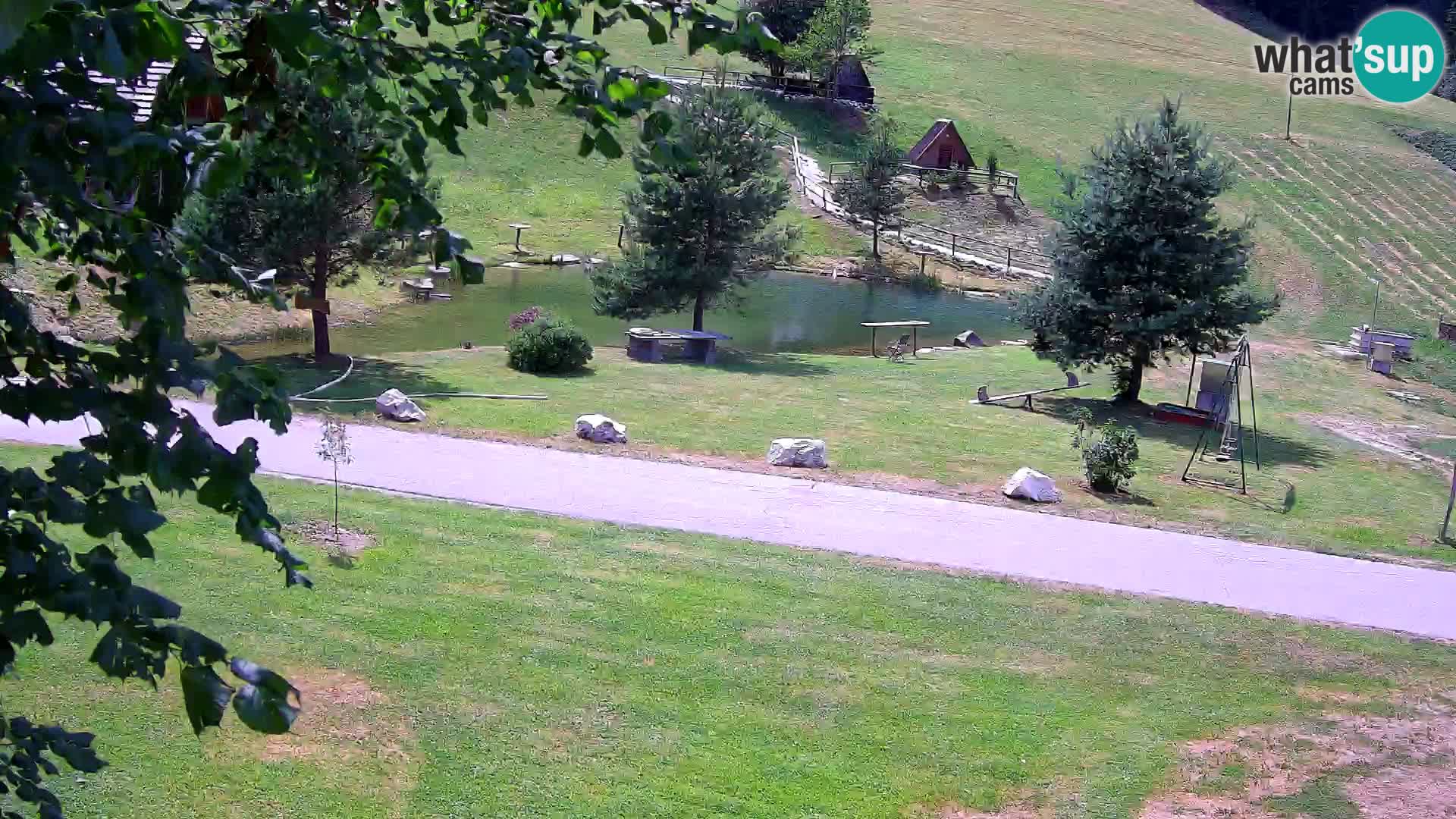Estanque en la Finca Pr’Vrhovc | Cámara web