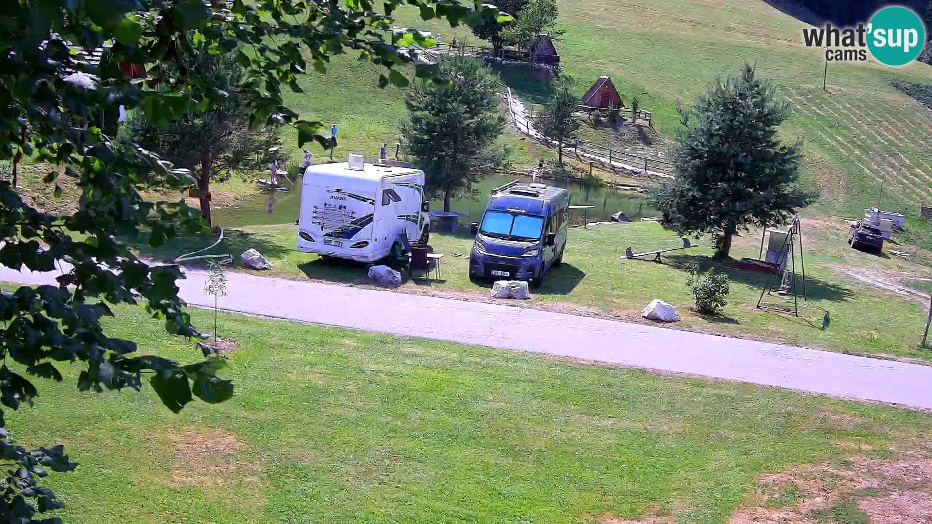 Estanque en la Finca Pr’Vrhovc | Cámara web