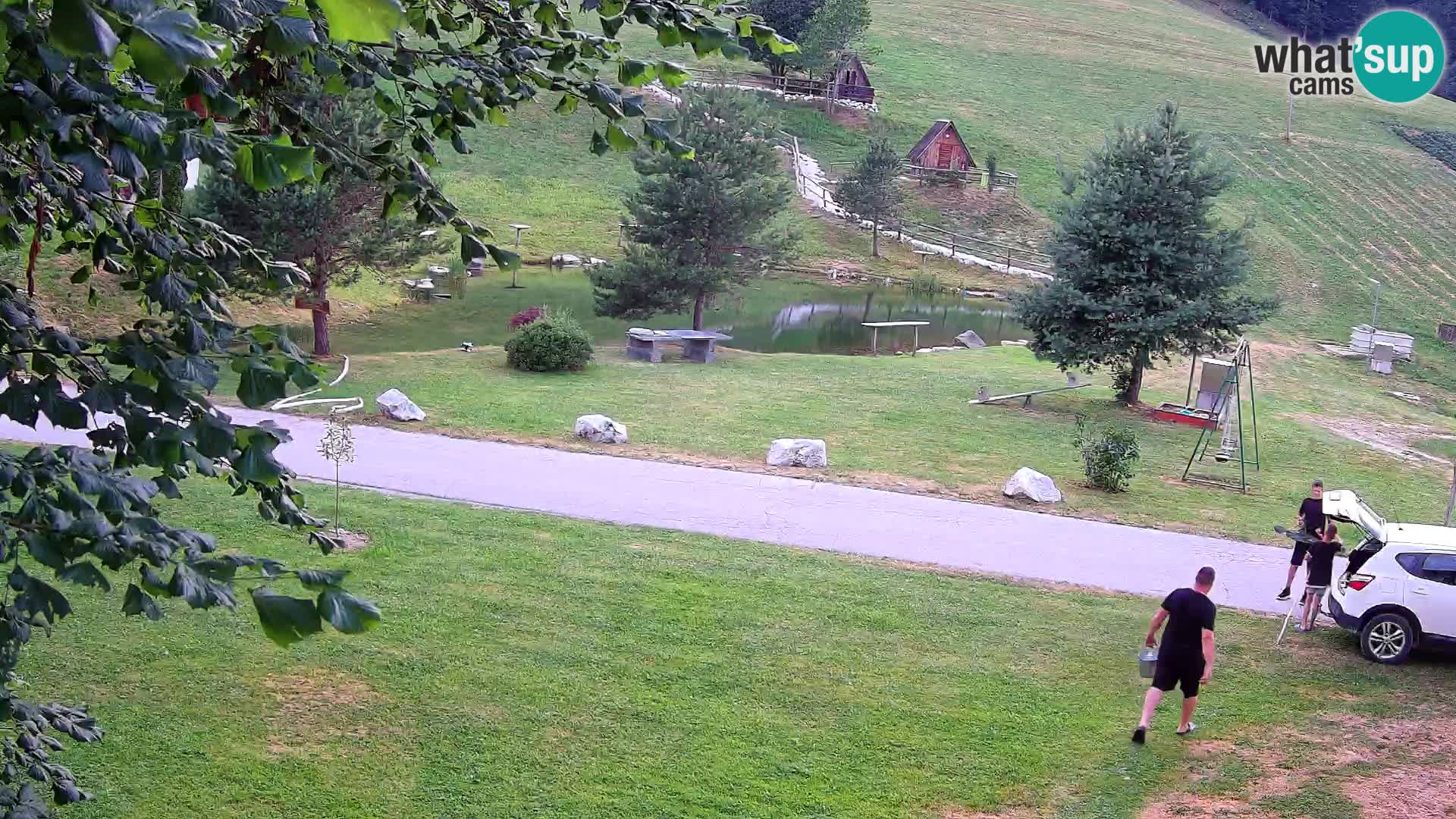 Ribnik na Domačiji Pr’Vrhovc | Spletna kamera