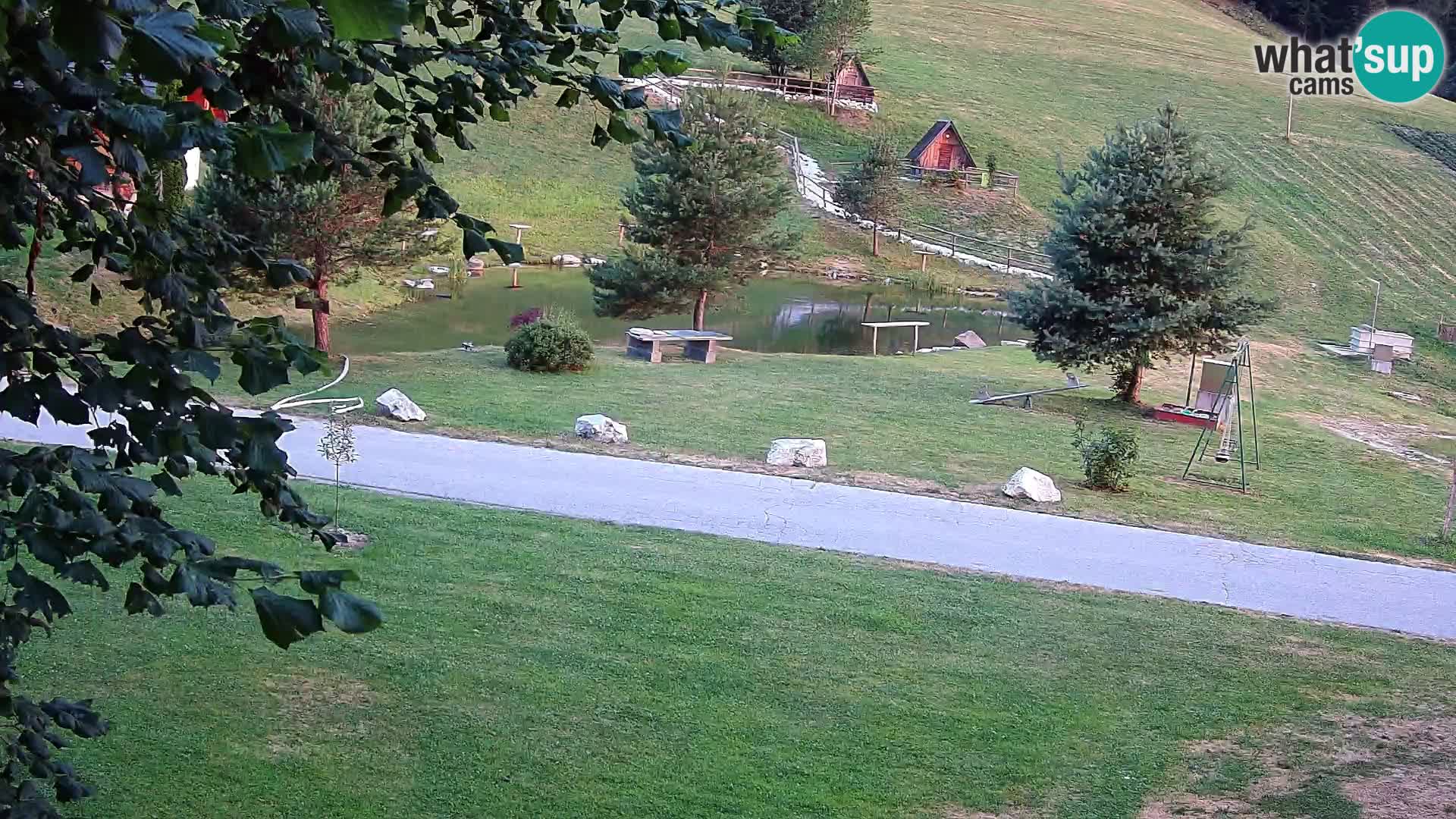 Ribnik na Domačiji Pr’Vrhovc | Spletna kamera