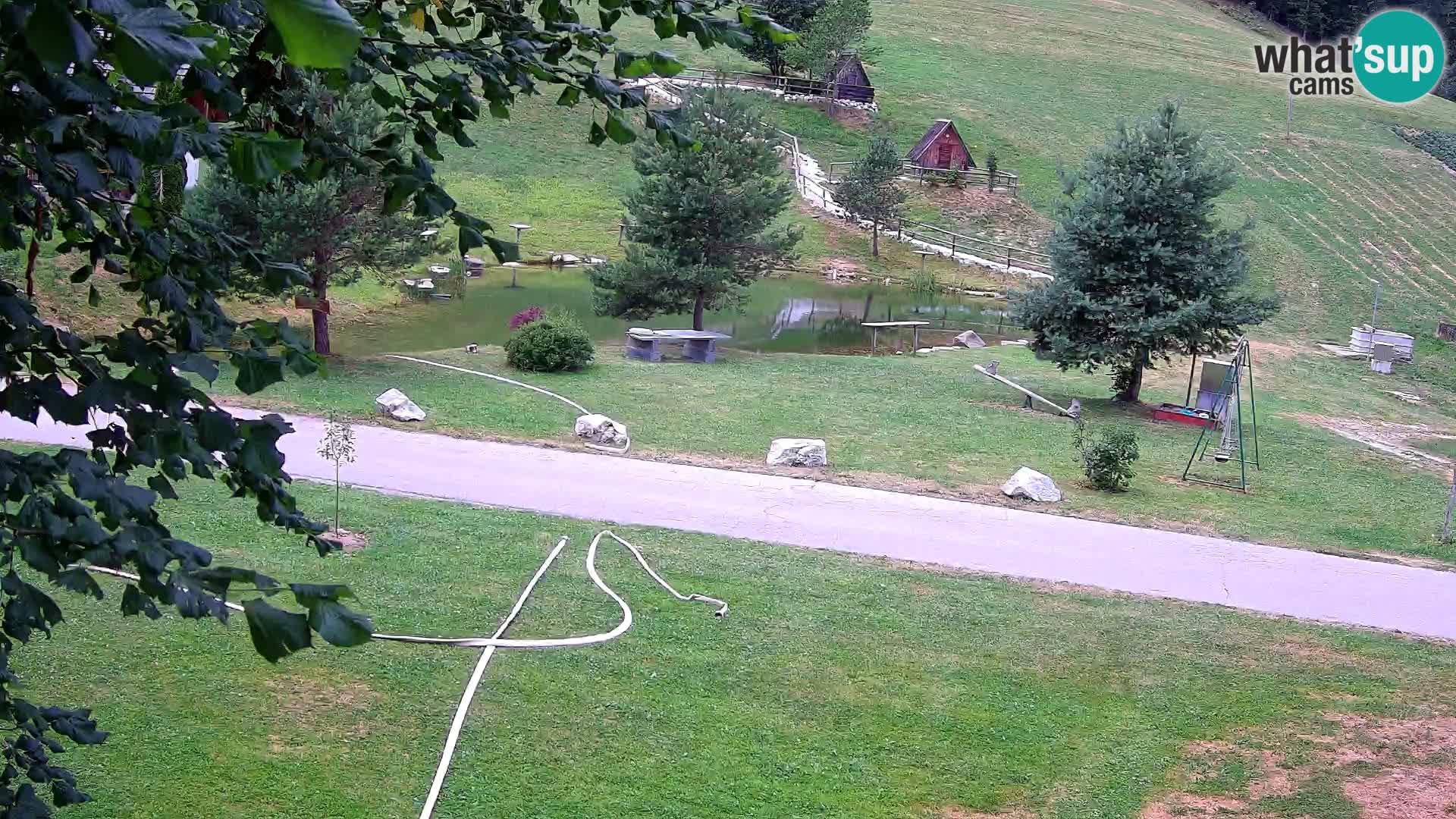 Ribnik na Domačiji Pr’Vrhovc | Spletna kamera