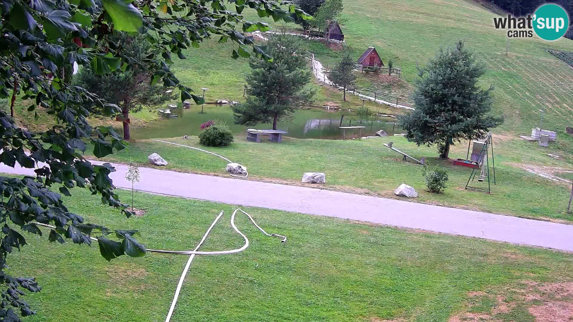 Ribnik na Domačiji Pr’Vrhovc | Spletna kamera