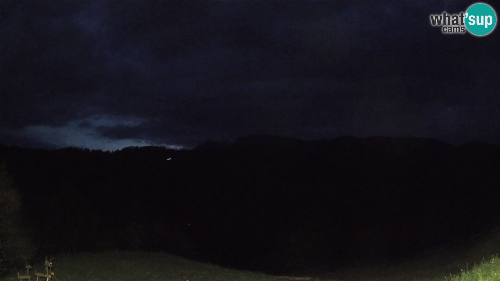 Webcam Brunarica Dražgoše – Live View of Ratitovec (1666 m)