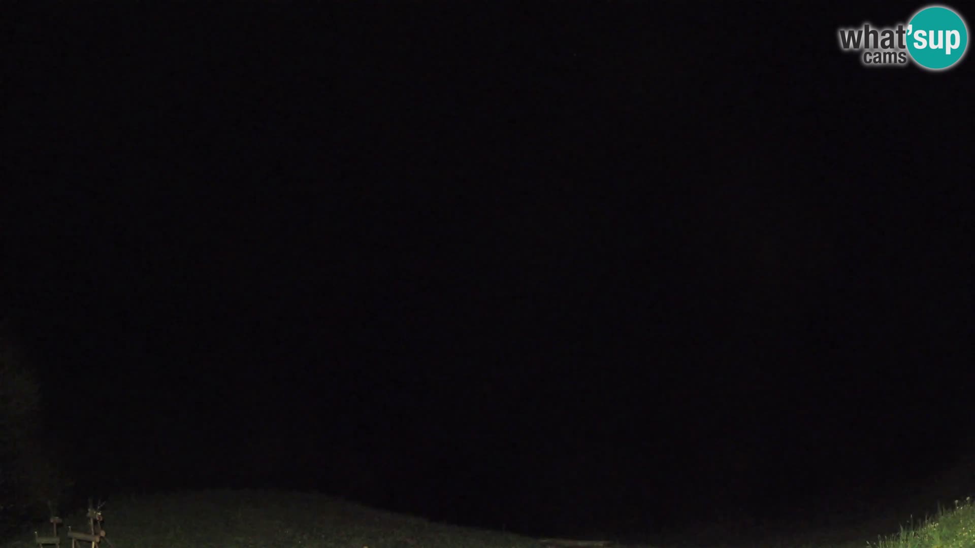 Spletna kamera Brunarica Dražgoše – Pogled v živo na Ratitovec (1666 m)