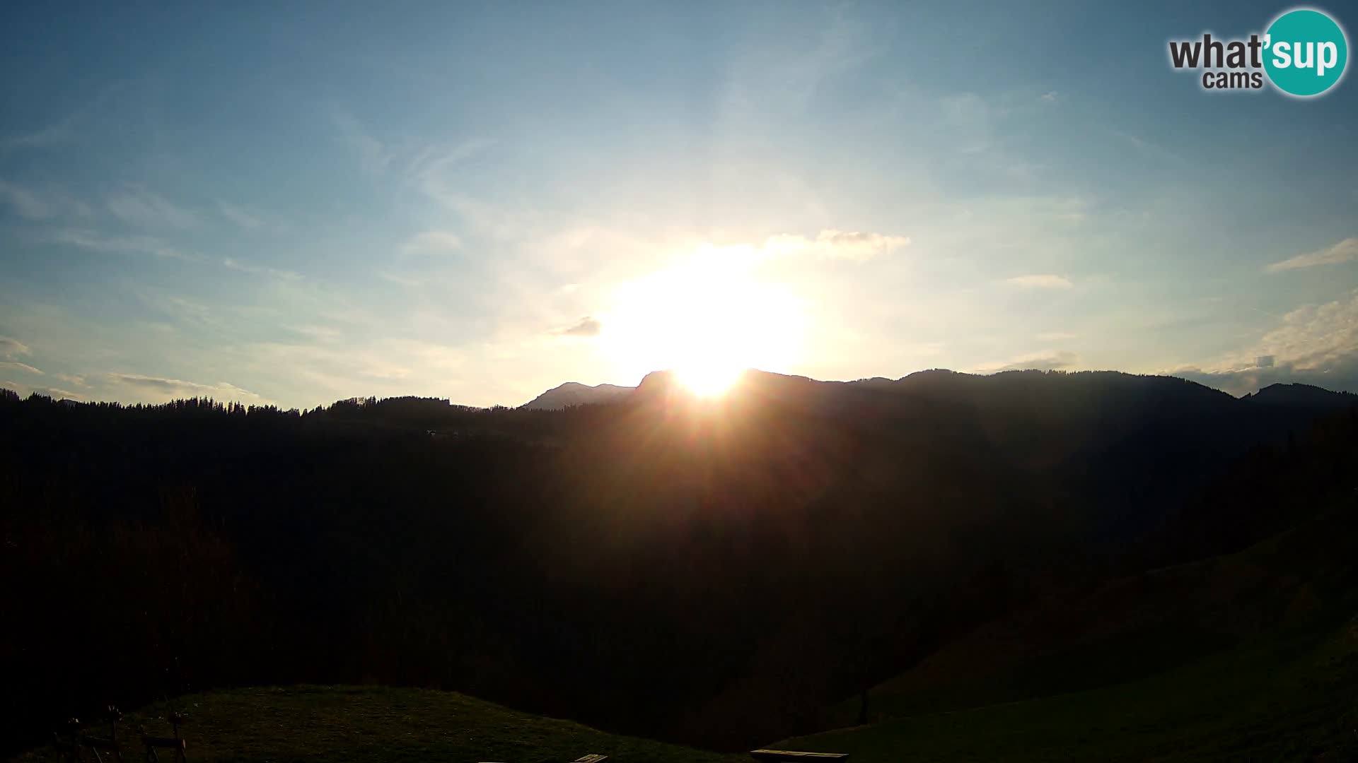 Webcam Brunarica Dražgoše – Live View of Ratitovec (1666 m)