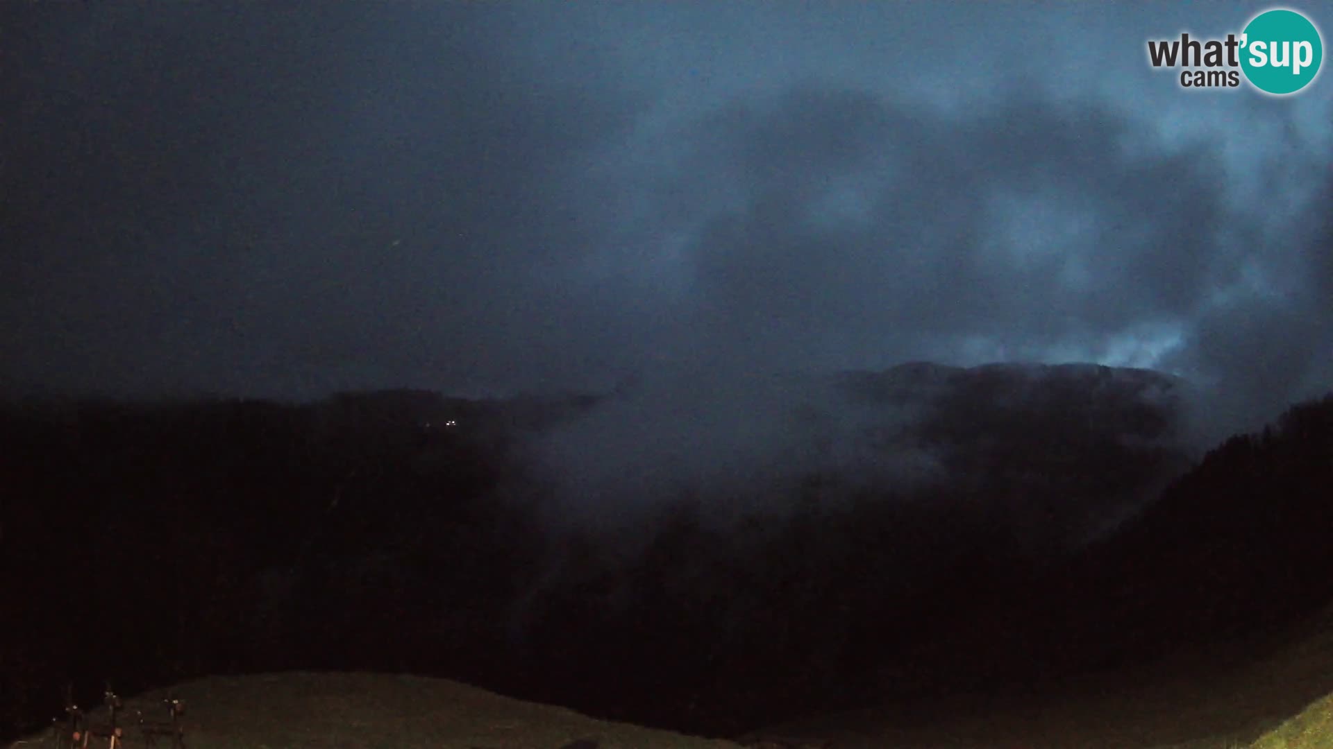 Webcam Brunarica Dražgoše – Liveblick auf Ratitovec (1666 m)