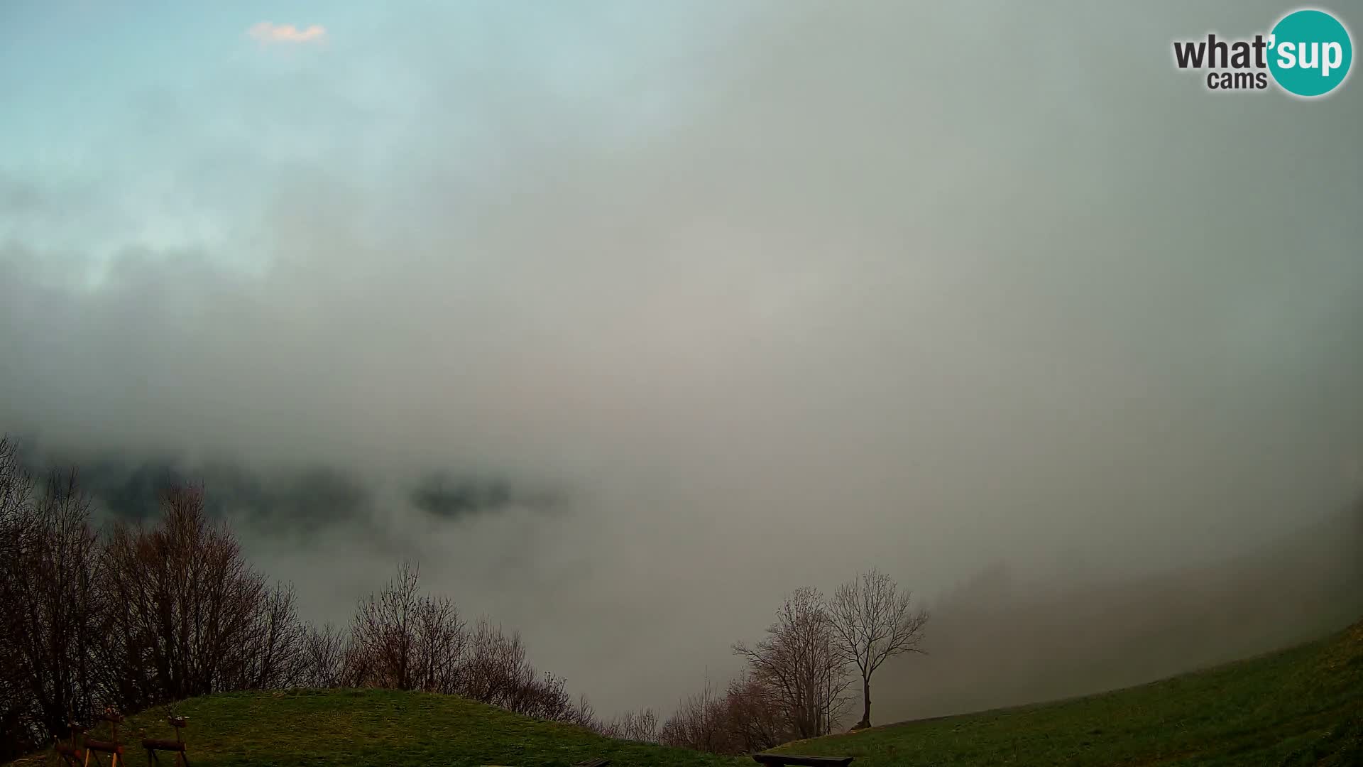 Webcam Brunarica Dražgoše – Live View of Ratitovec (1666 m)