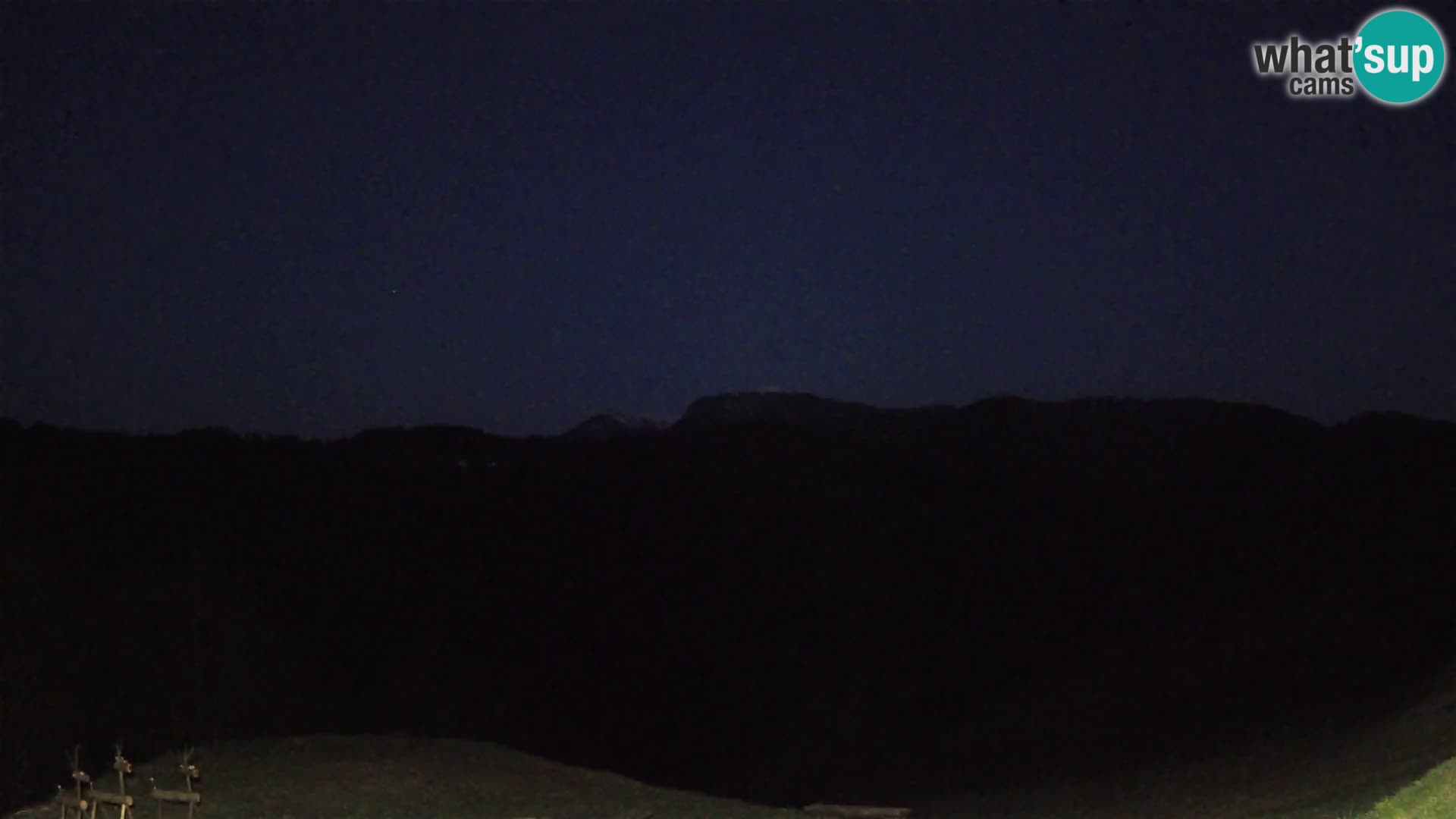 Webcam Brunarica Dražgoše – Liveblick auf Ratitovec (1666 m)