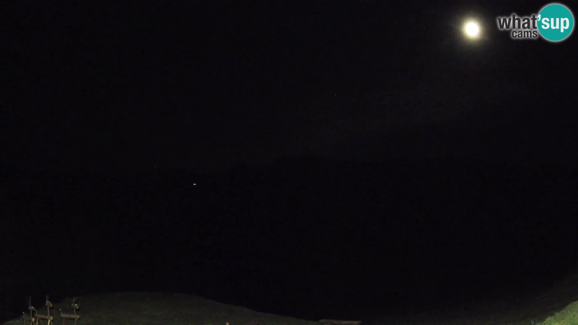 Webcam Brunarica Dražgoše – Vista live sul Ratitovec (1666 m)