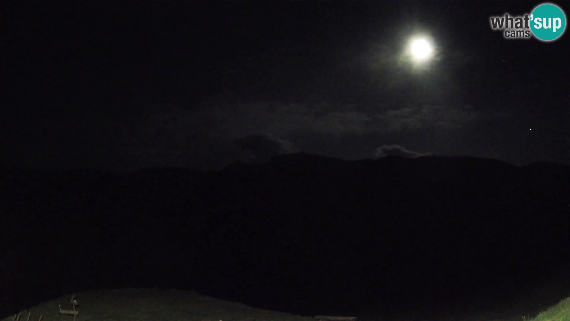 Webcam Brunarica Dražgoše – Live View of Ratitovec (1666 m)