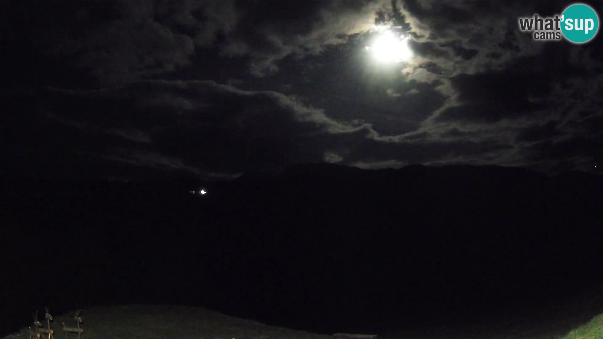 Webcam Brunarica Dražgoše – Live View of Ratitovec (1666 m)