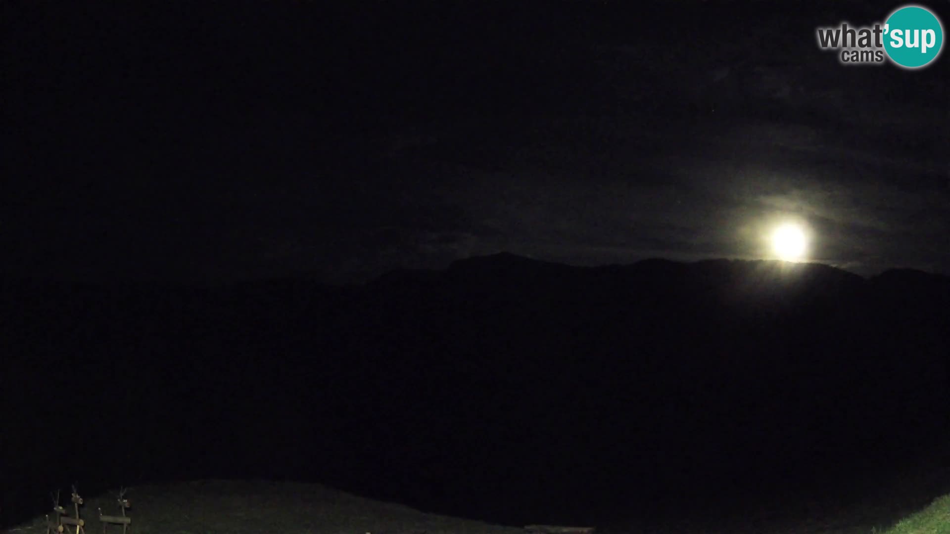 Webcam Brunarica Dražgoše – Live View of Ratitovec (1666 m)