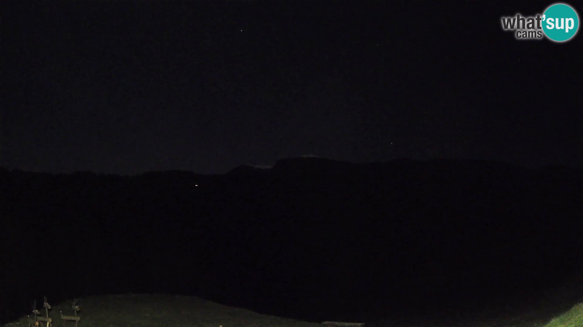 Webcam Brunarica Dražgoše – Live View of Ratitovec (1666 m)