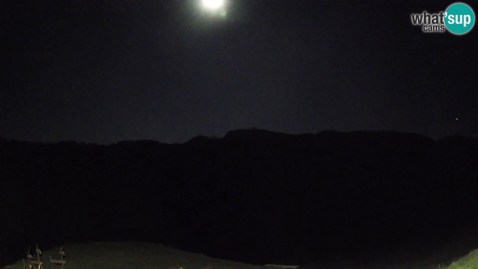 Webcam Brunarica Dražgoše – Live View of Ratitovec (1666 m)