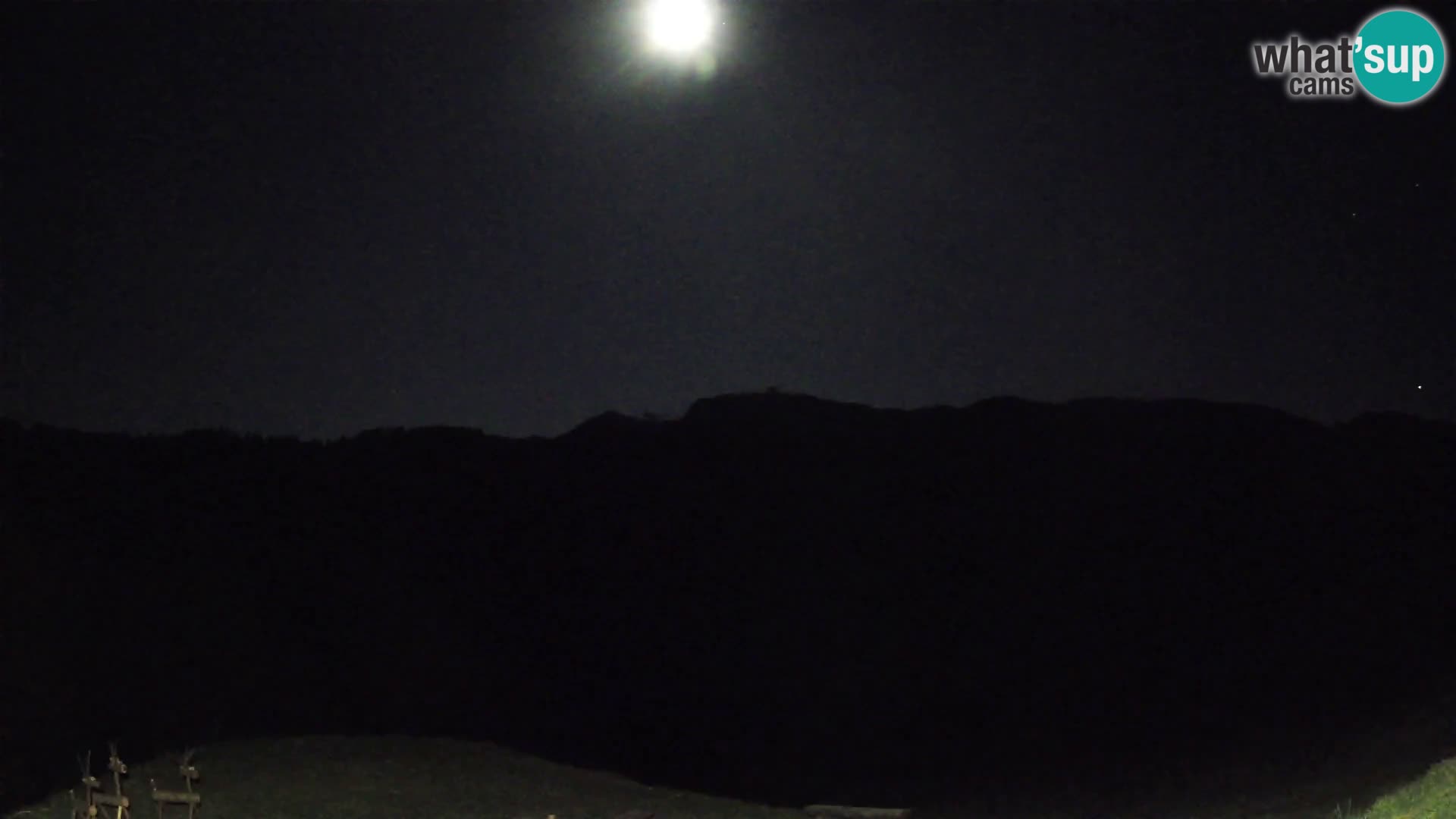 Webcam Brunarica Dražgoše – Live View of Ratitovec (1666 m)