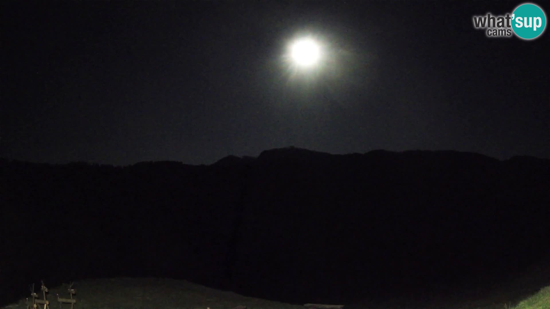 Webcam Brunarica Dražgoše – Liveblick auf Ratitovec (1666 m)