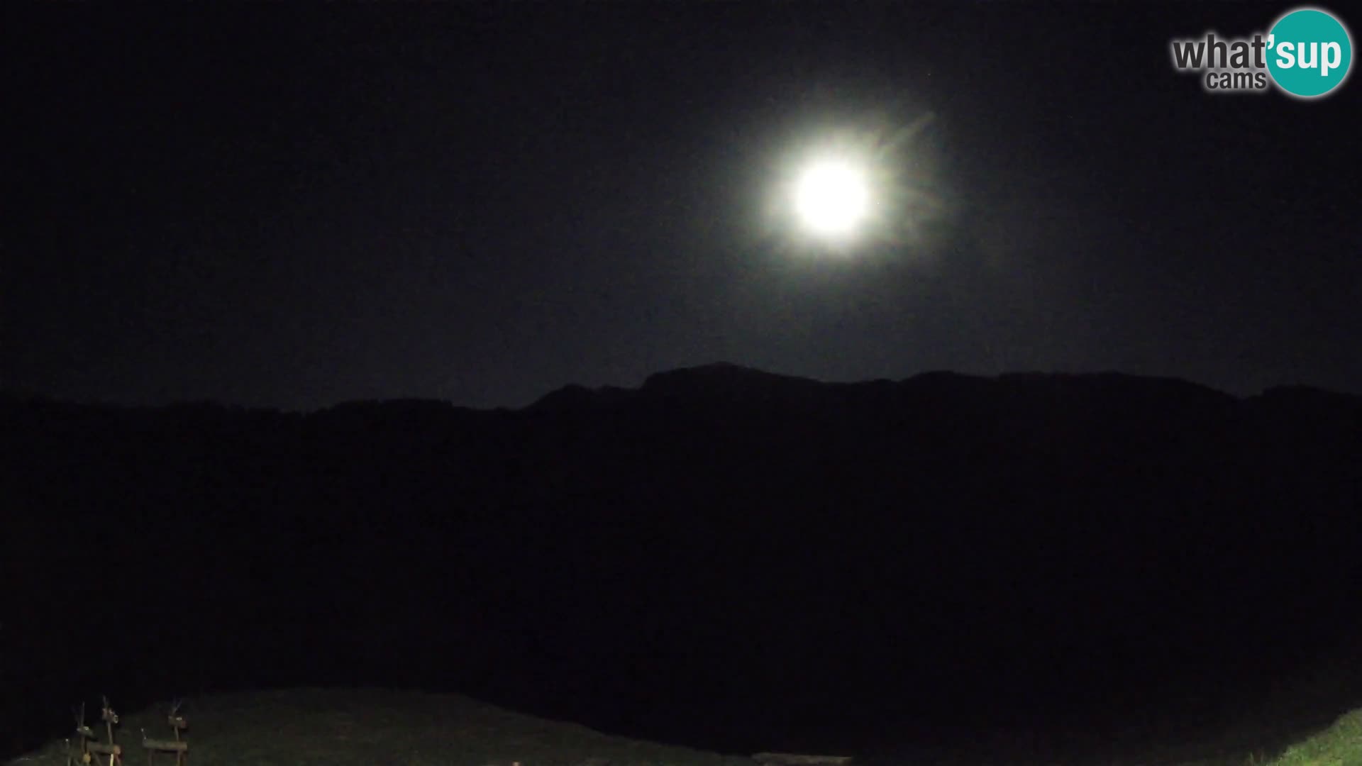 Webcam Brunarica Dražgoše – Live View of Ratitovec (1666 m)