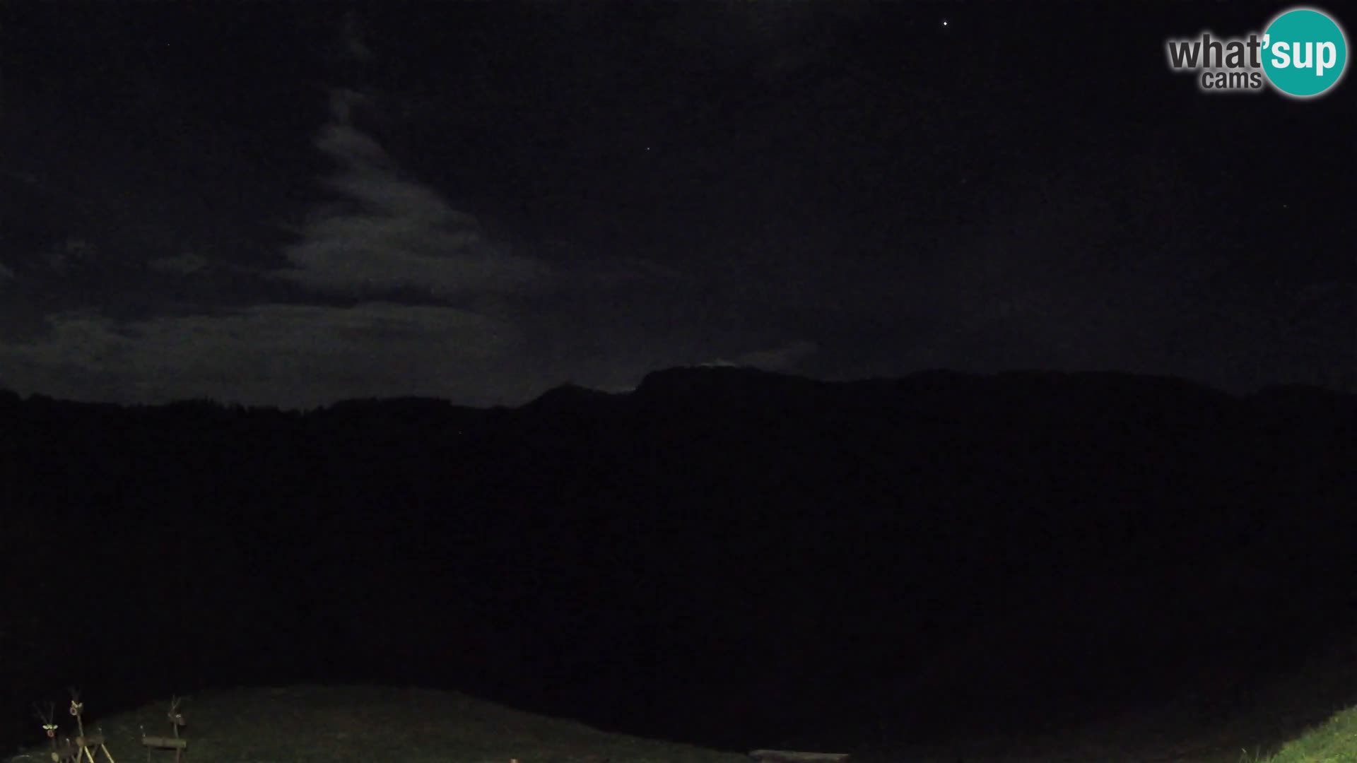 Webcam Brunarica Dražgoše – Liveblick auf Ratitovec (1666 m)