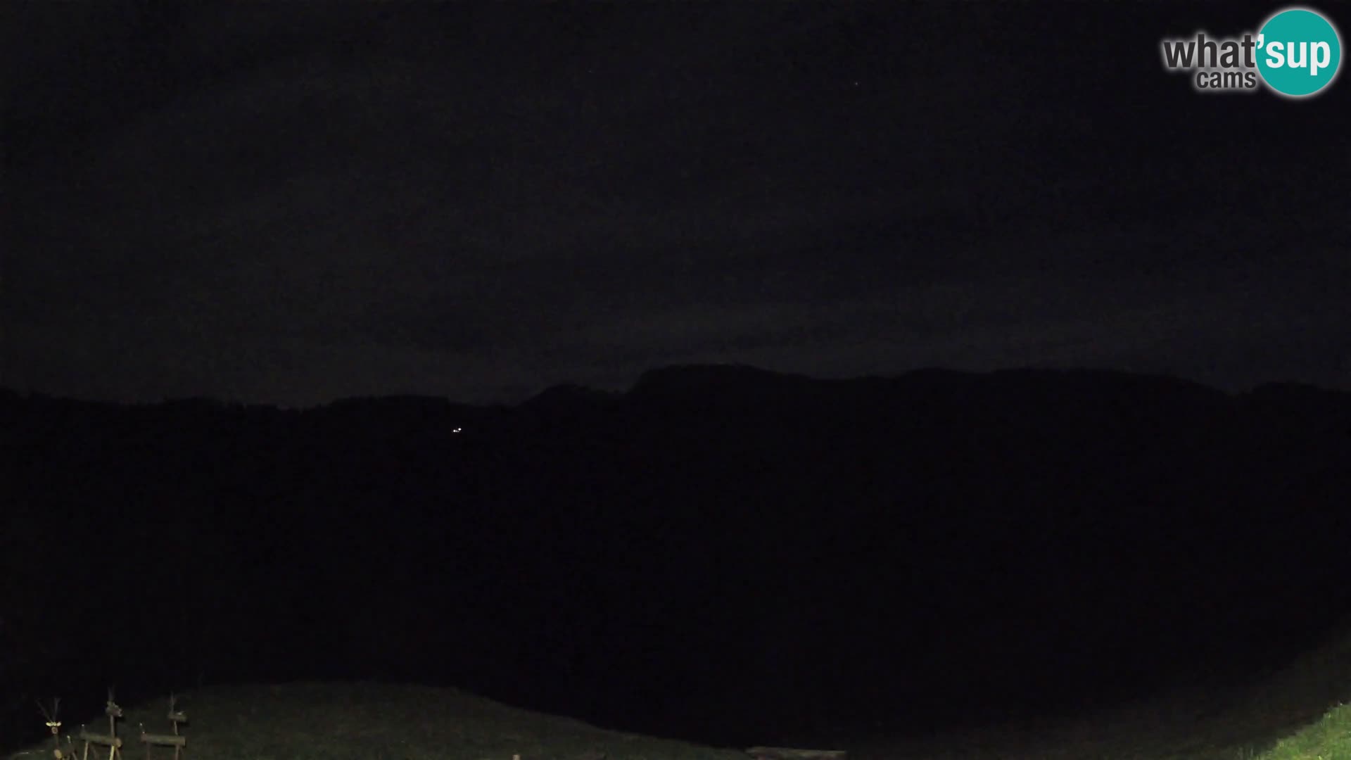 Webcam Brunarica Dražgoše – Live View of Ratitovec (1666 m)