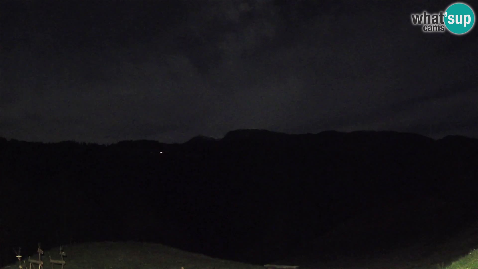 Webcam Brunarica Dražgoše – Live View of Ratitovec (1666 m)