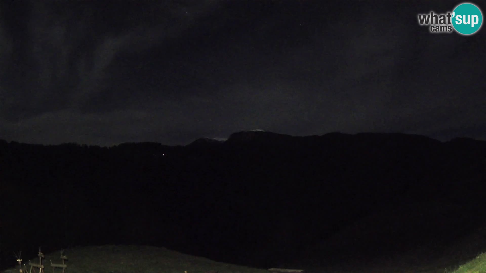 Webcam Brunarica Dražgoše – Live View of Ratitovec (1666 m)