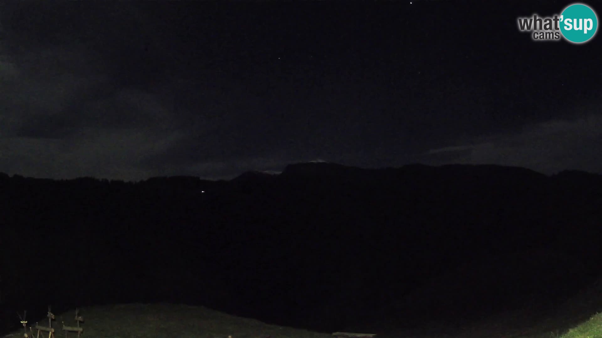 Webcam Brunarica Dražgoše – Live View of Ratitovec (1666 m)