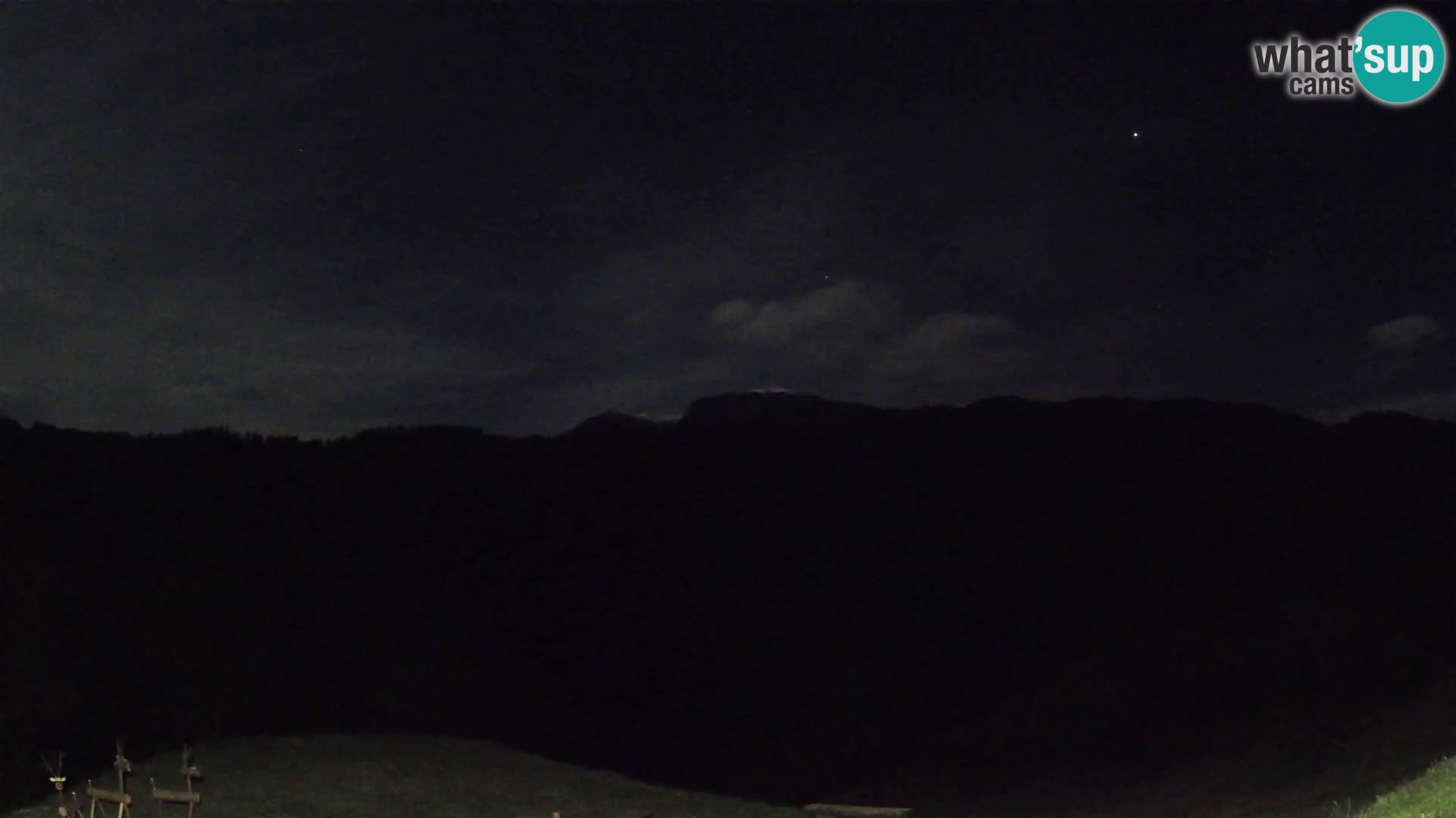 Webcam Brunarica Dražgoše – Liveblick auf Ratitovec (1666 m)