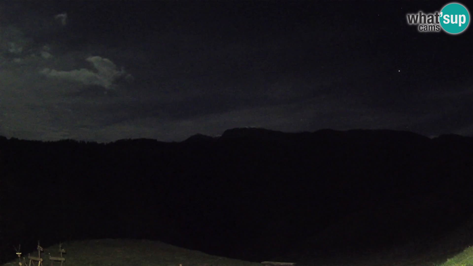 Webcam Brunarica Dražgoše – Live View of Ratitovec (1666 m)